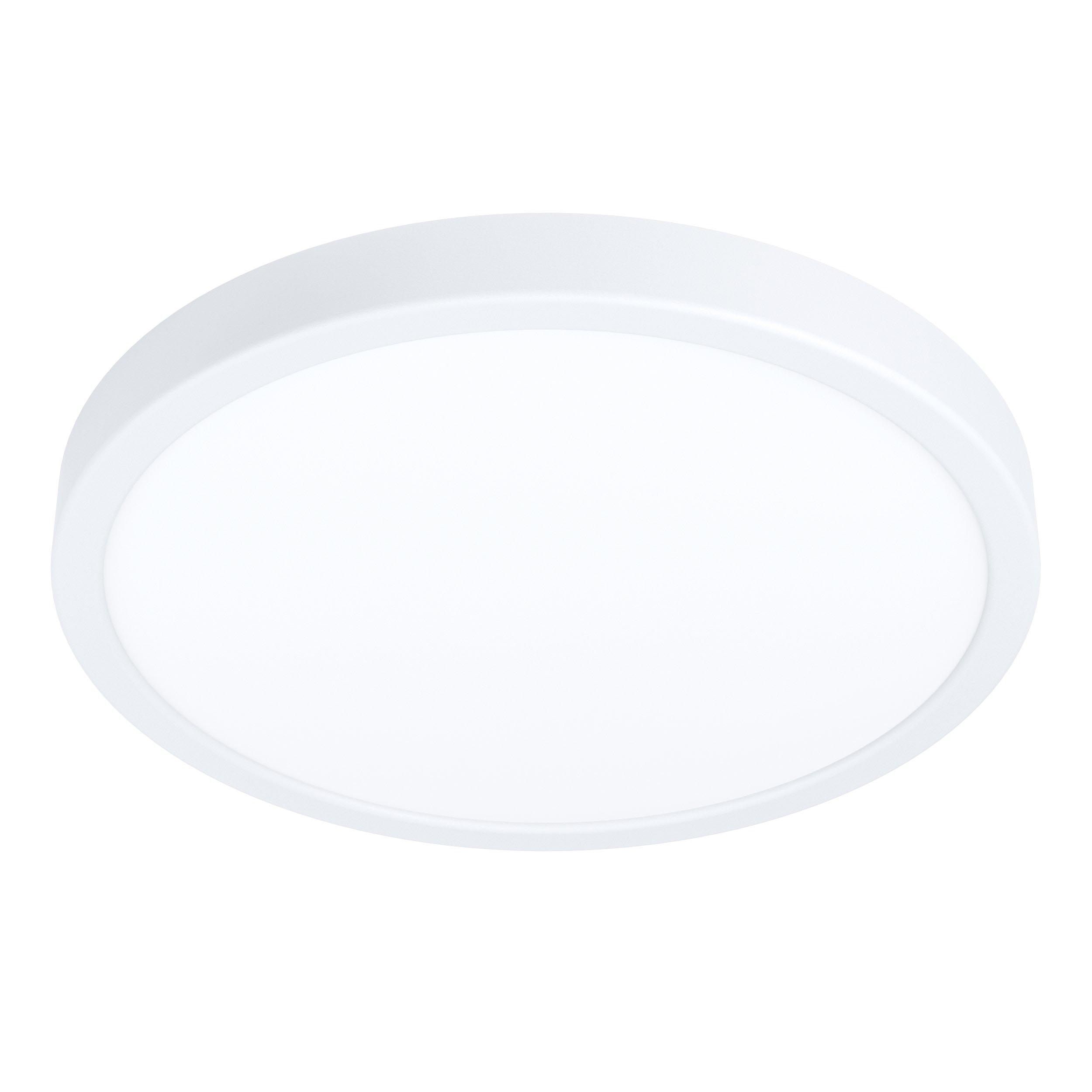 Plafonnier LED FUEVA-Z connecté blanc Ø28,5cm