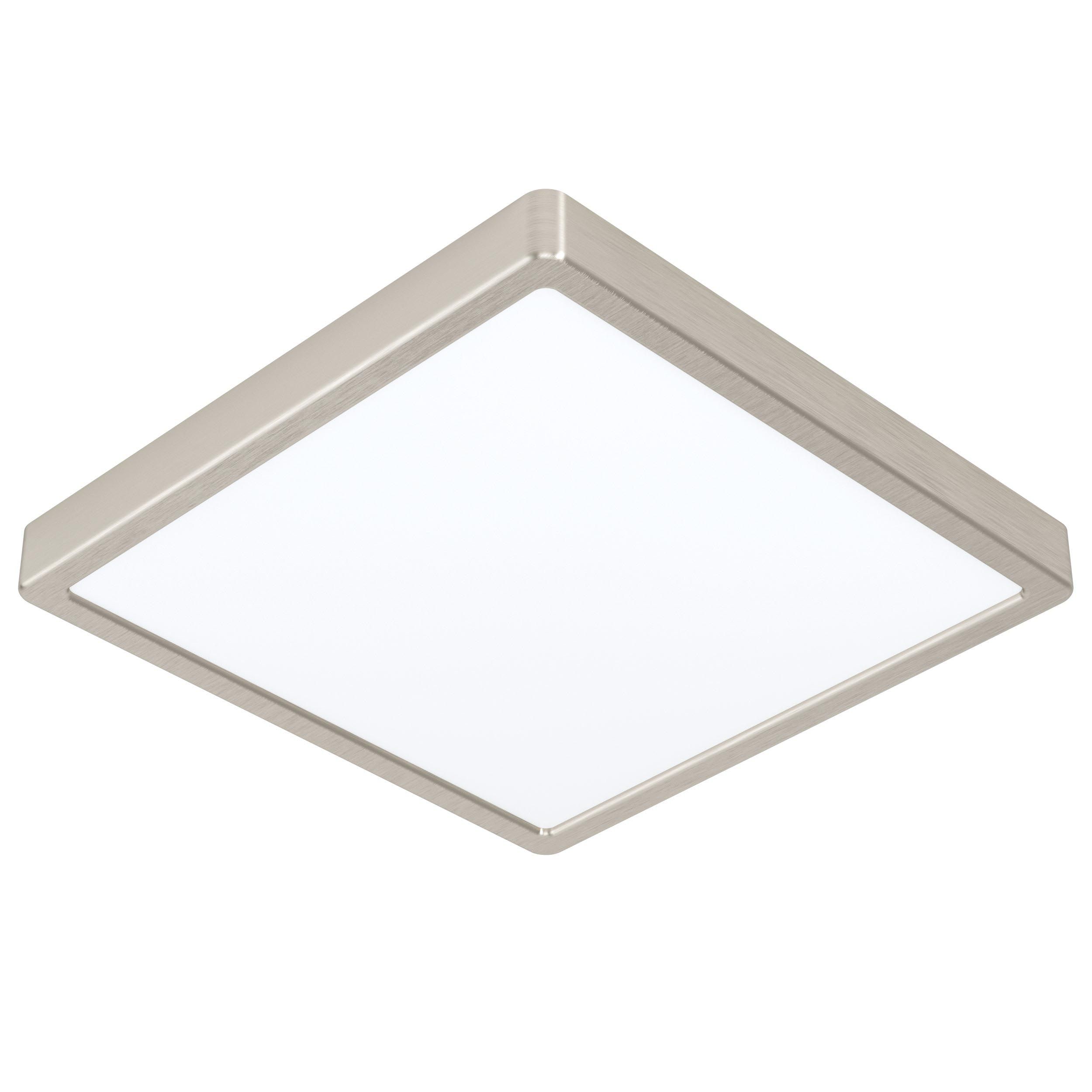 Spot LED FUEVA-Z connecté nickel Ø28,5cm