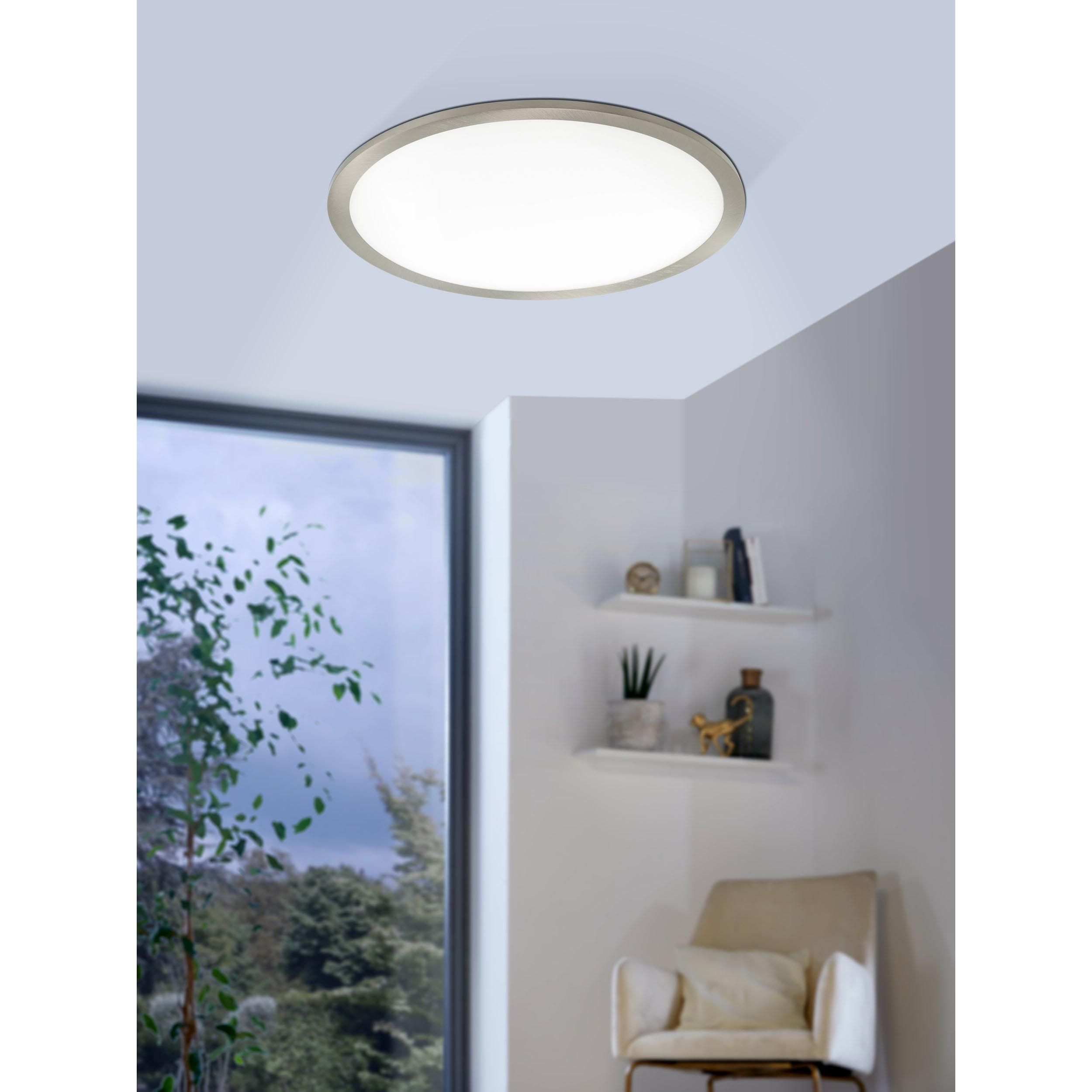 Spot LED FUEVA nickel Ø22,5cm
