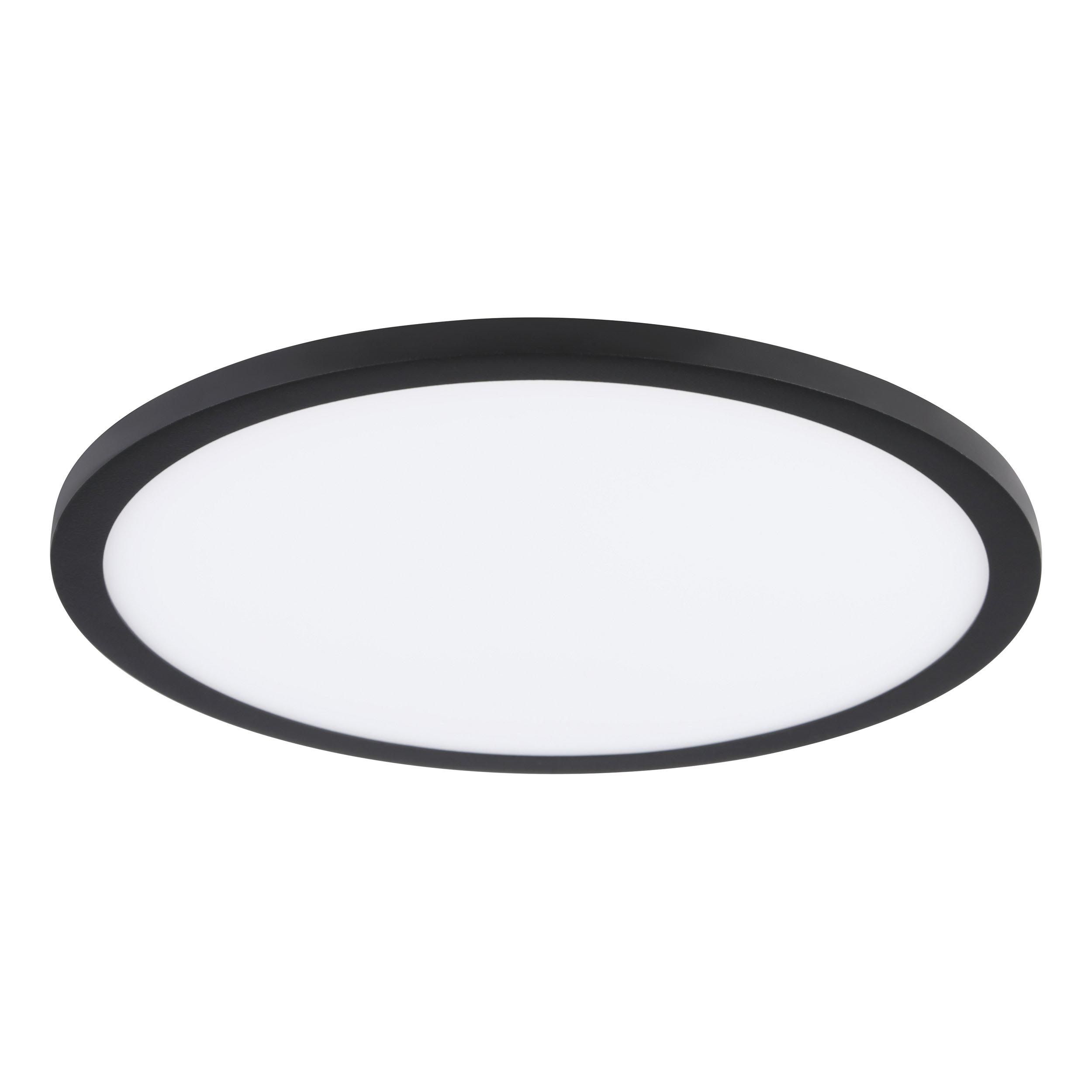Spot LED FUEVA noir Ø22,5cm