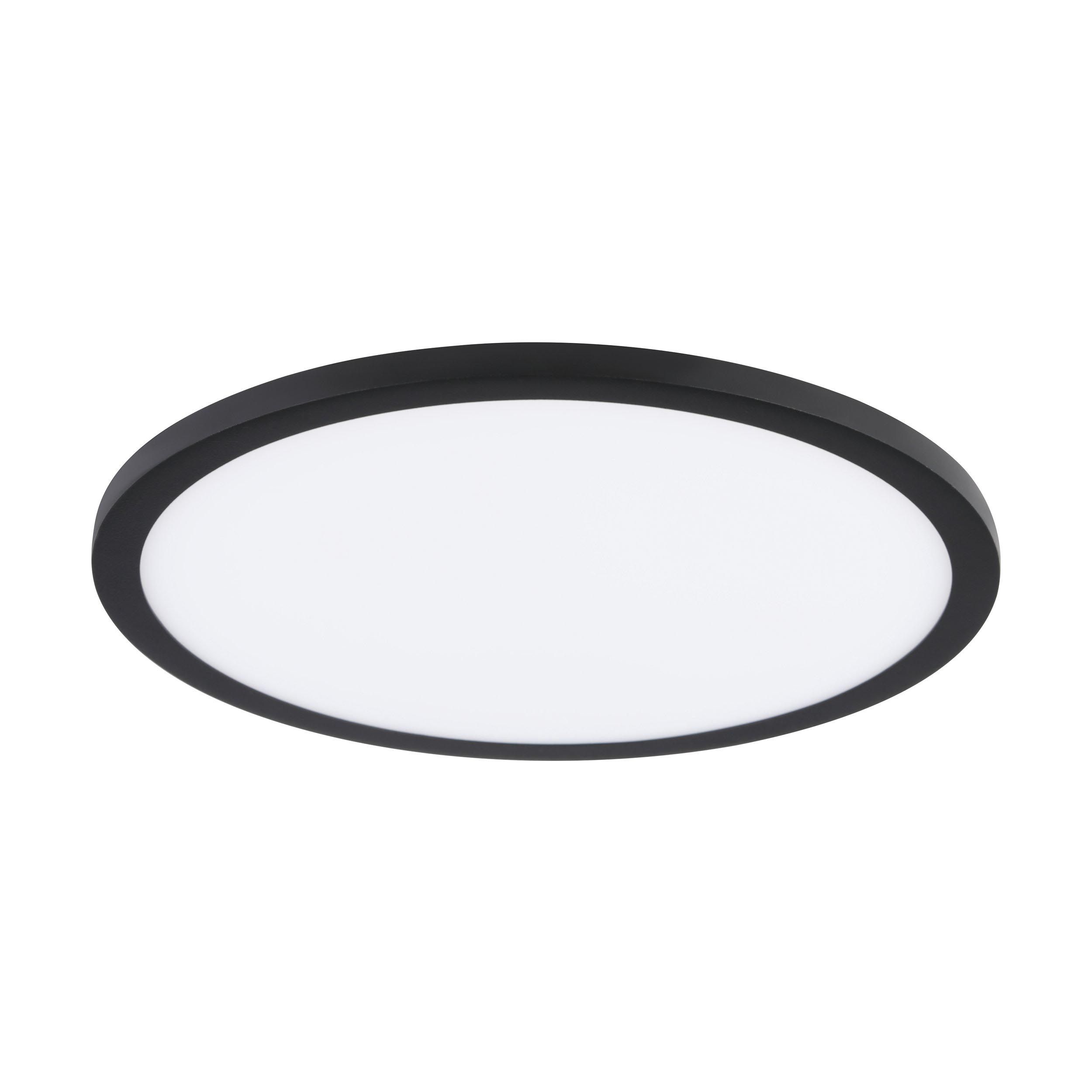 Spot LED FUEVA noir Ø22,5cm