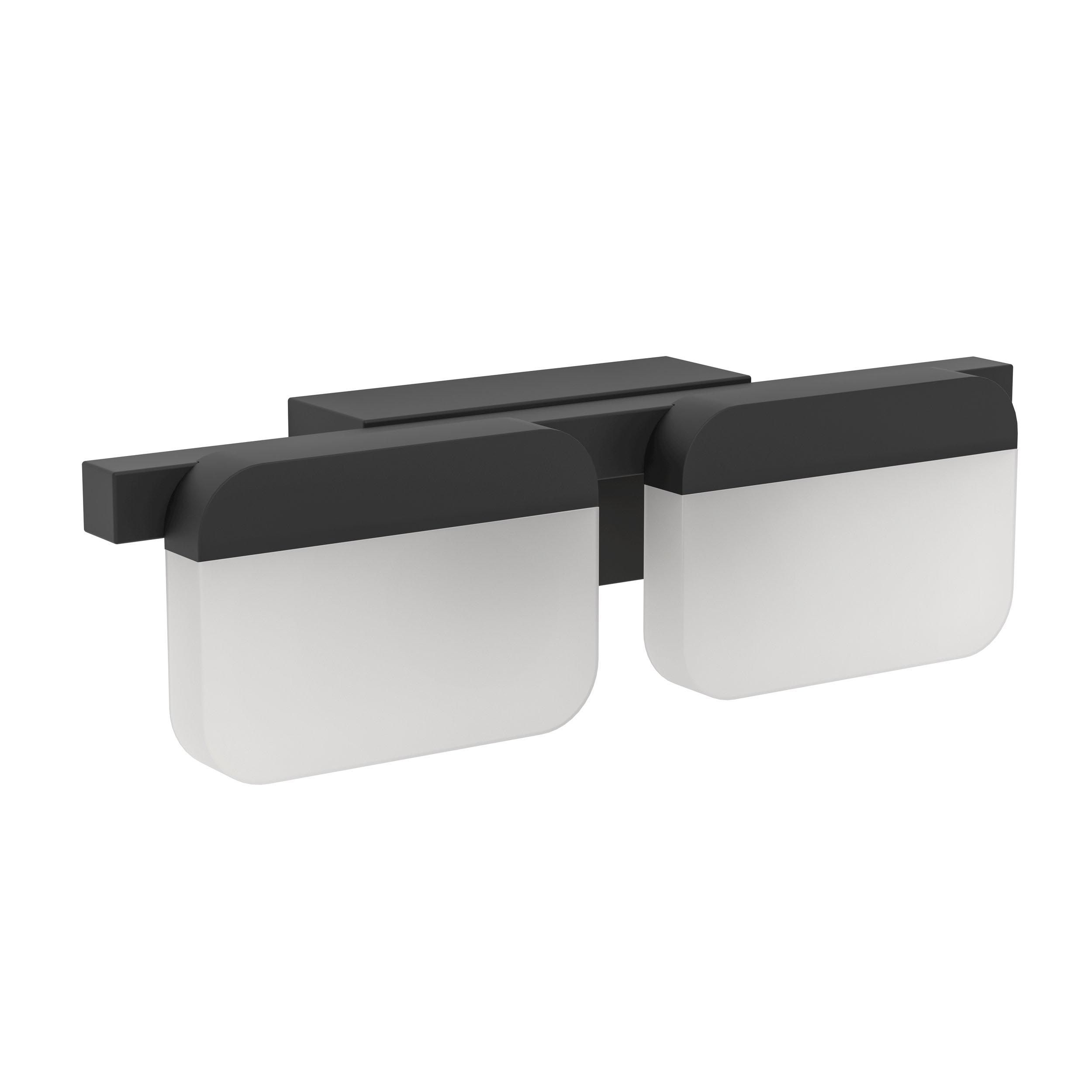 Applique LED ERVIDEL noir L32cm