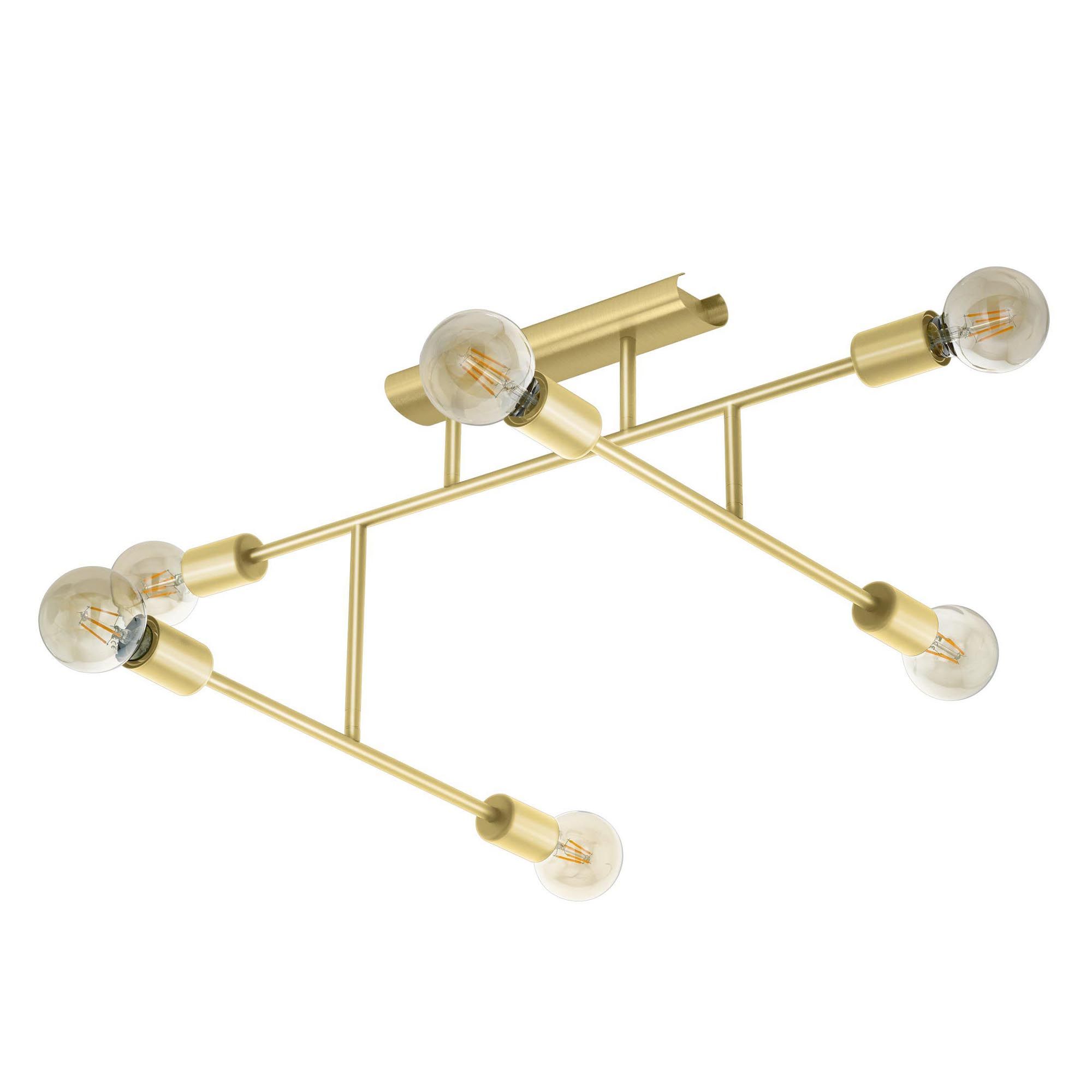 Plafonnier BELSIANA 1 doré L115,5cm
