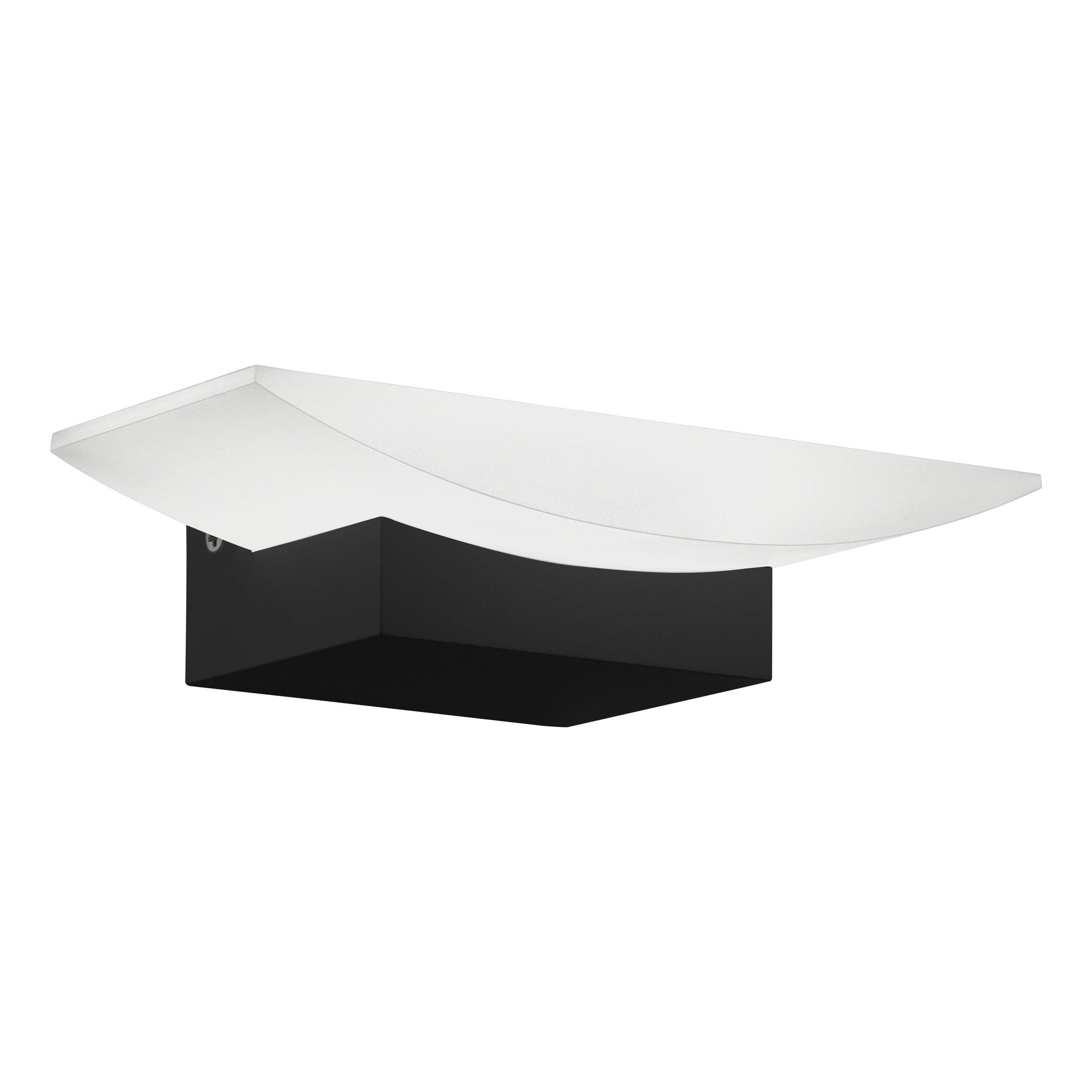Applique LED METRASS noir H10,5cm