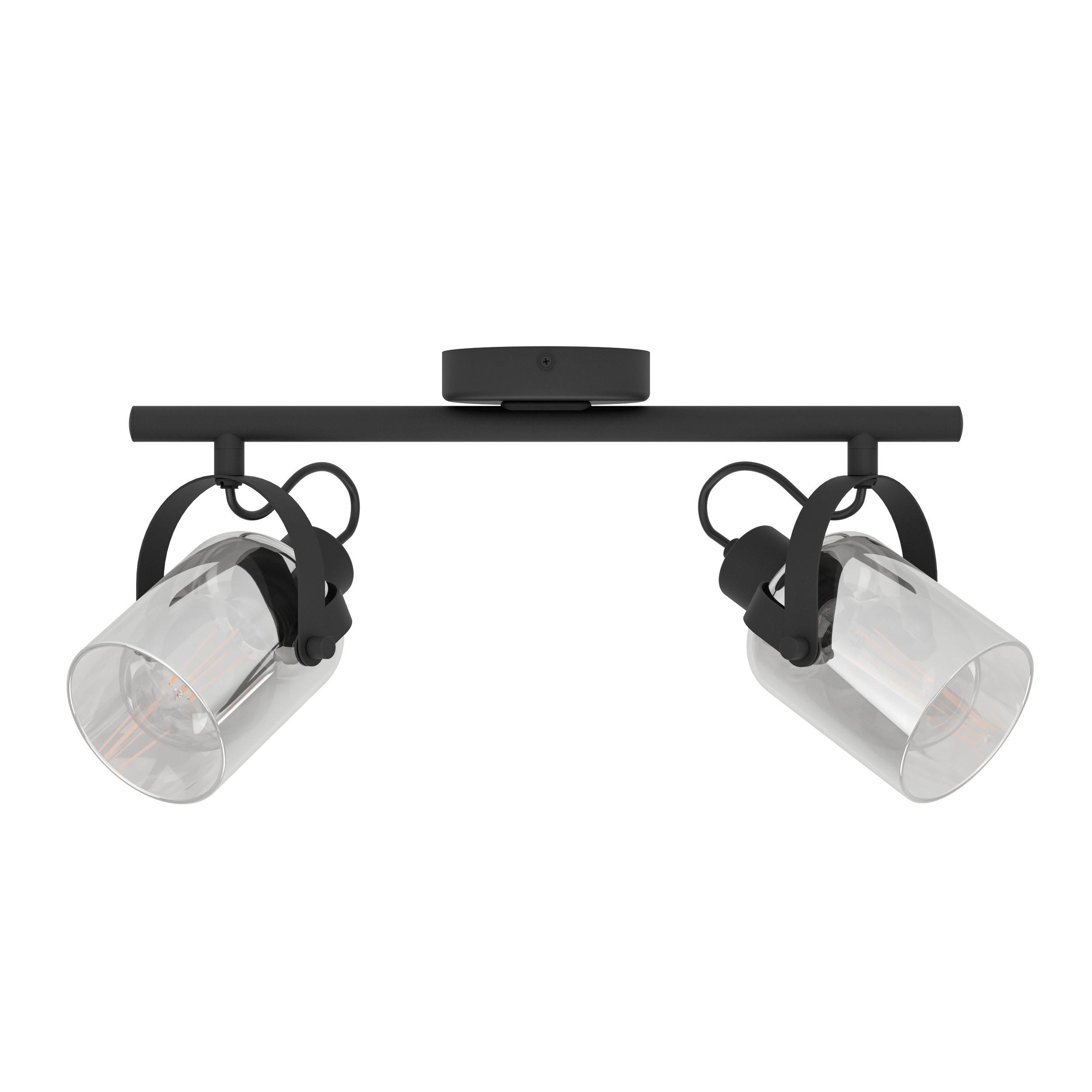 Spot BERREGAS noir L44cm