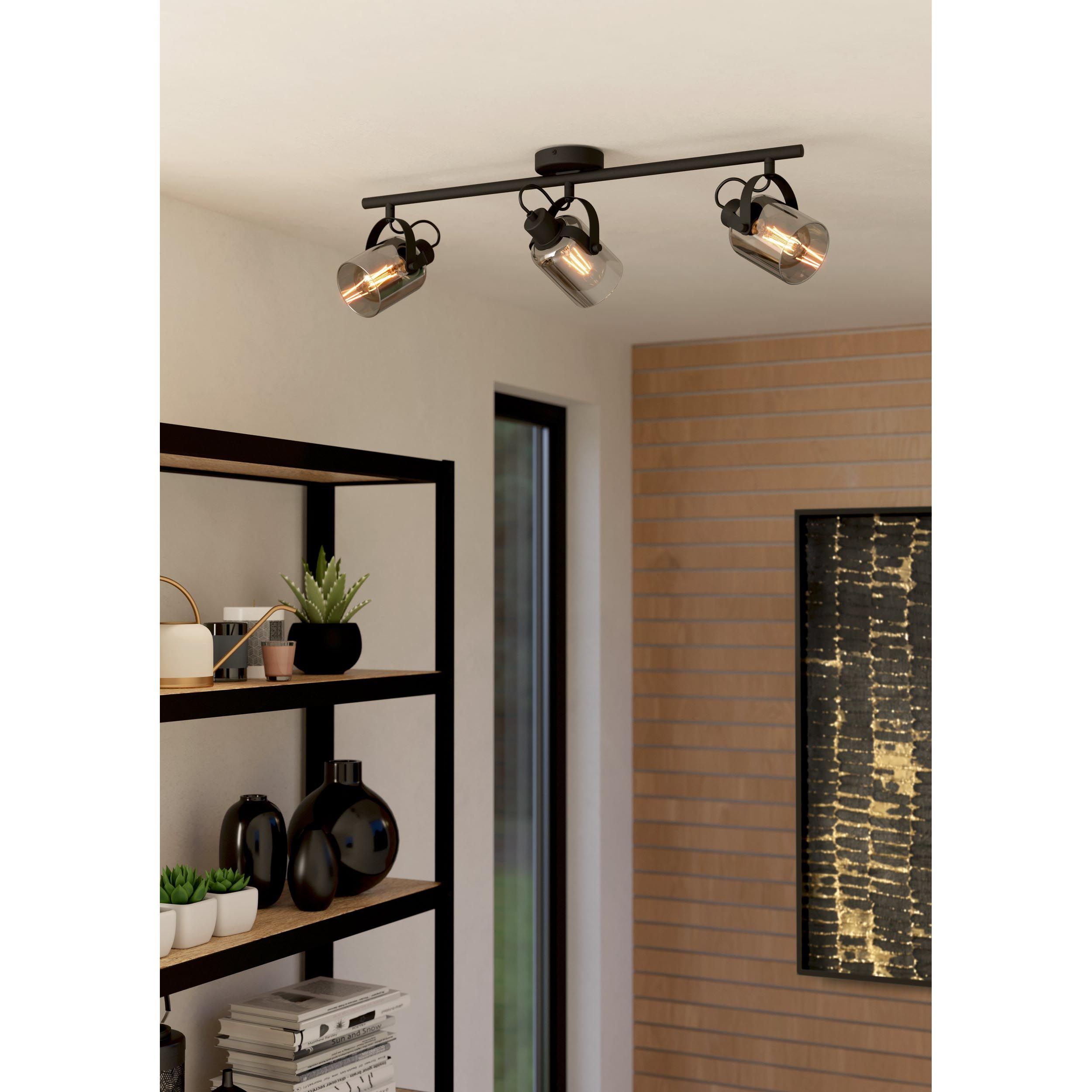Spot BERREGAS noir L77,5cm
