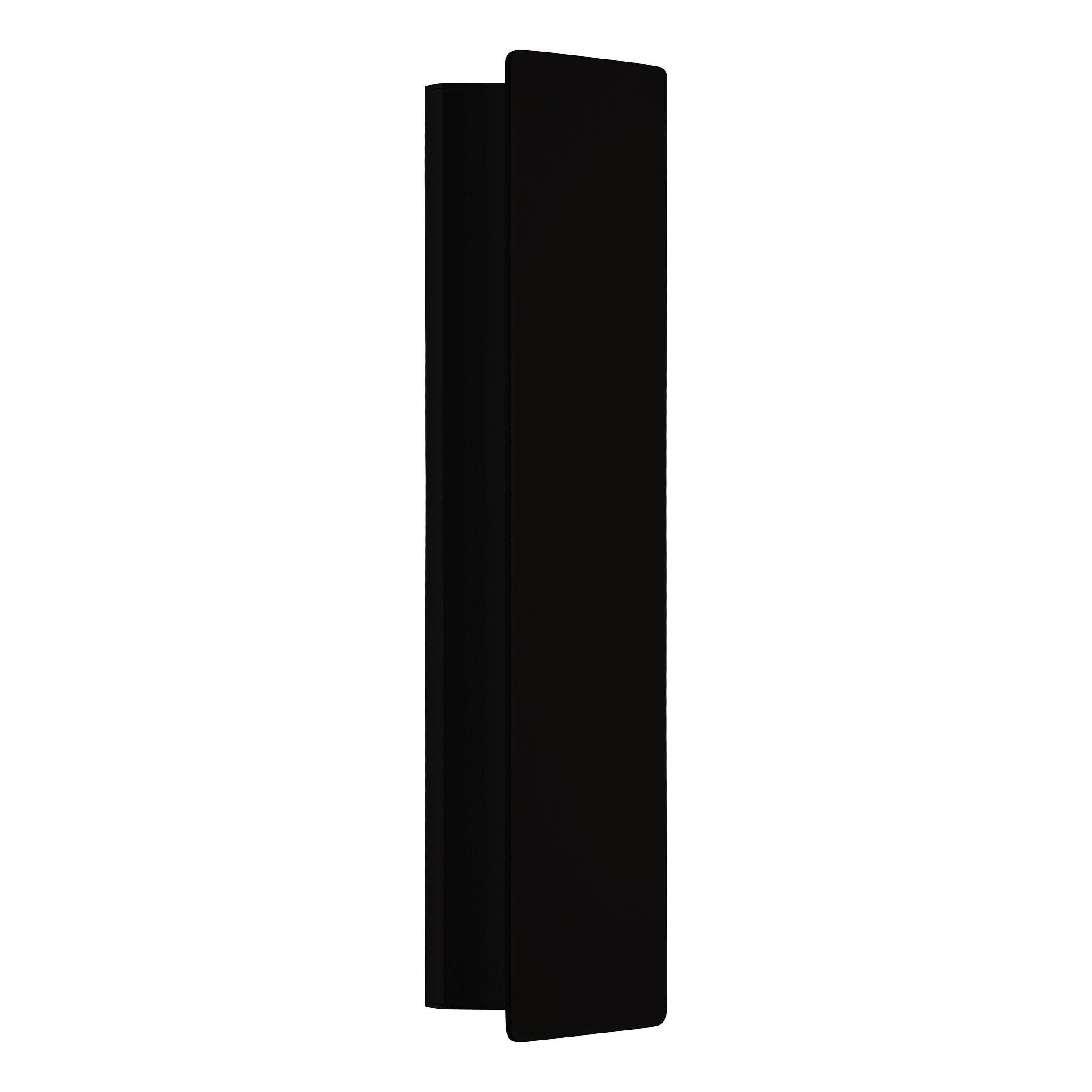 Applique LED ZUBIALDE noir L36cm