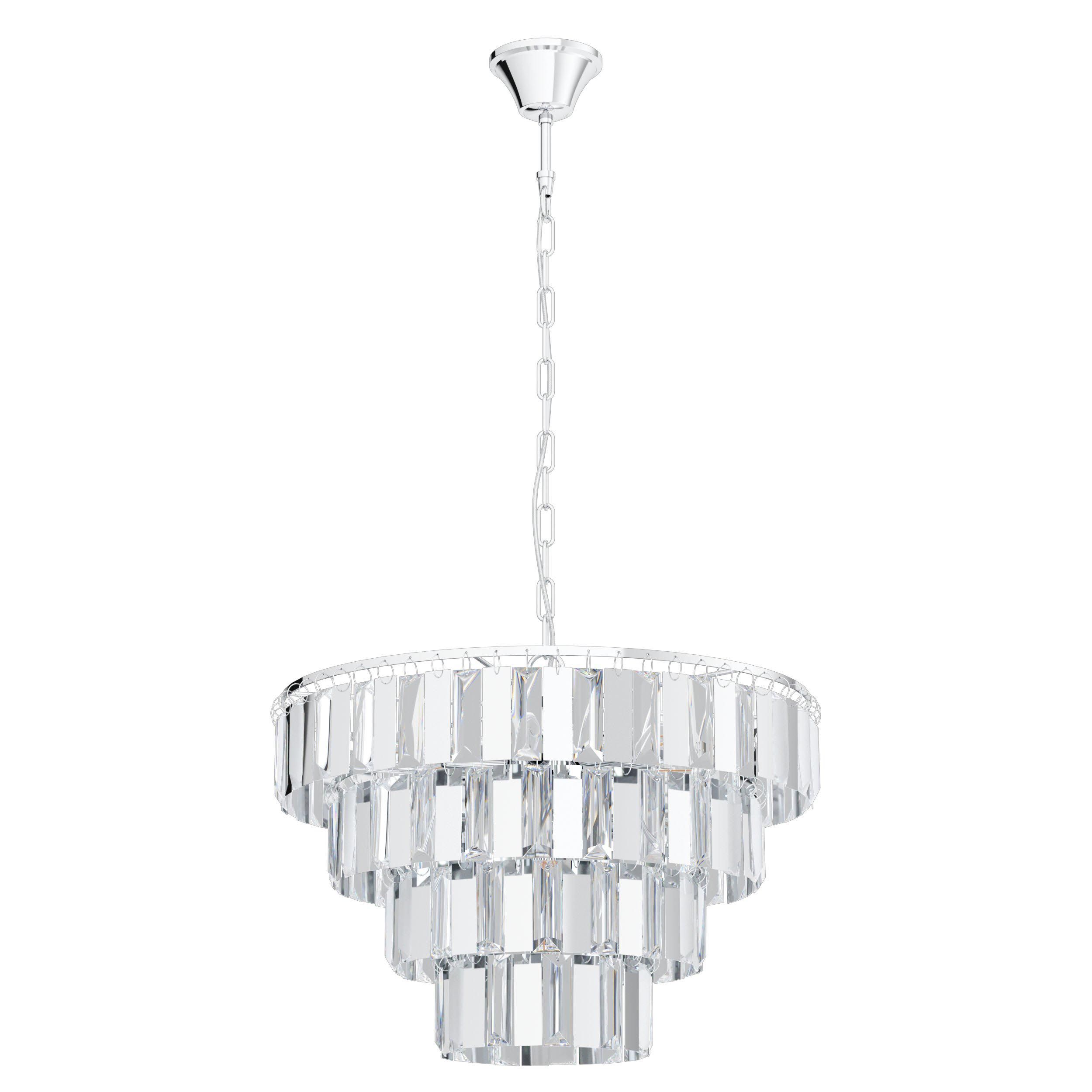 Suspension ERSEKA argenté Ø48,5cm
