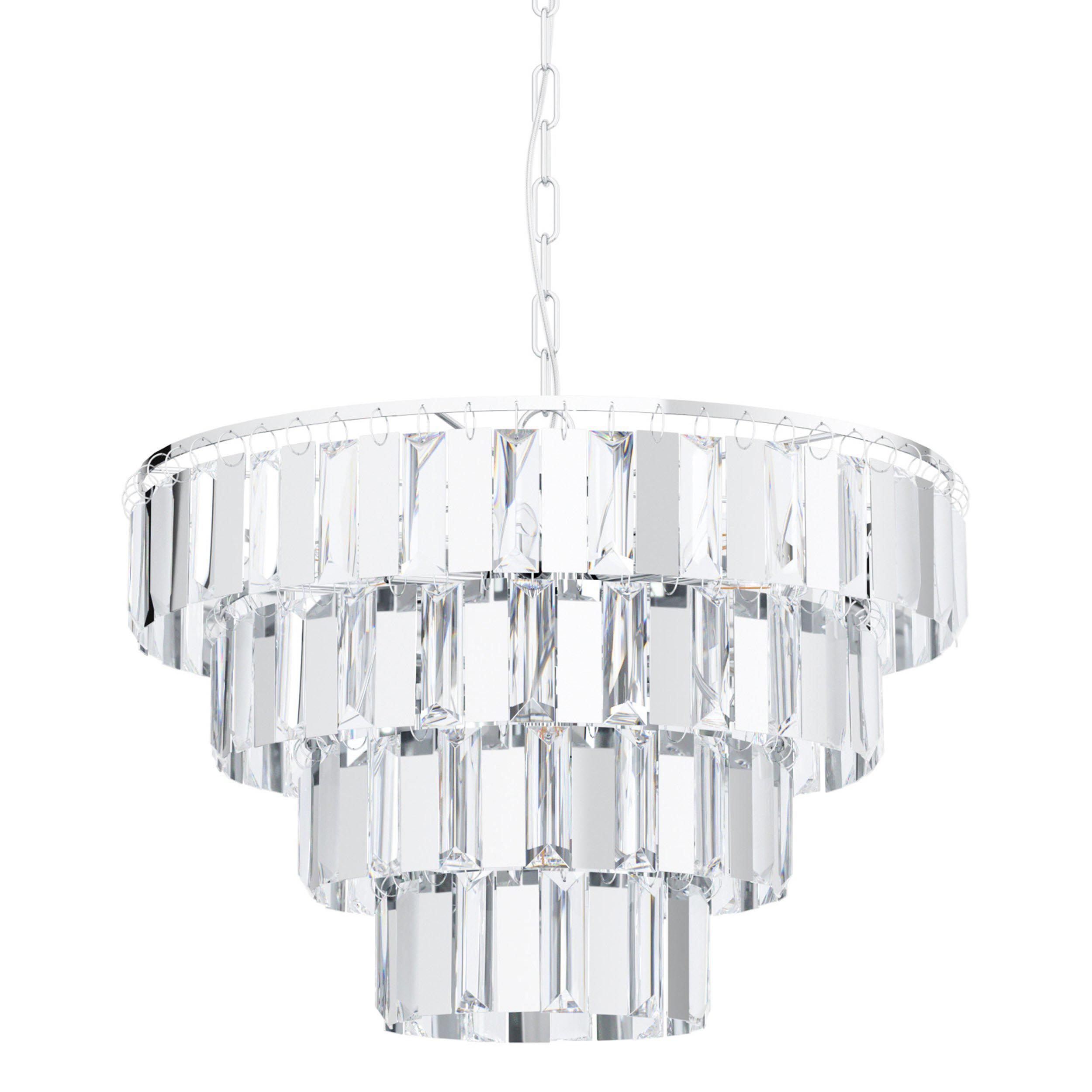 Suspension ERSEKA argenté Ø48,5cm