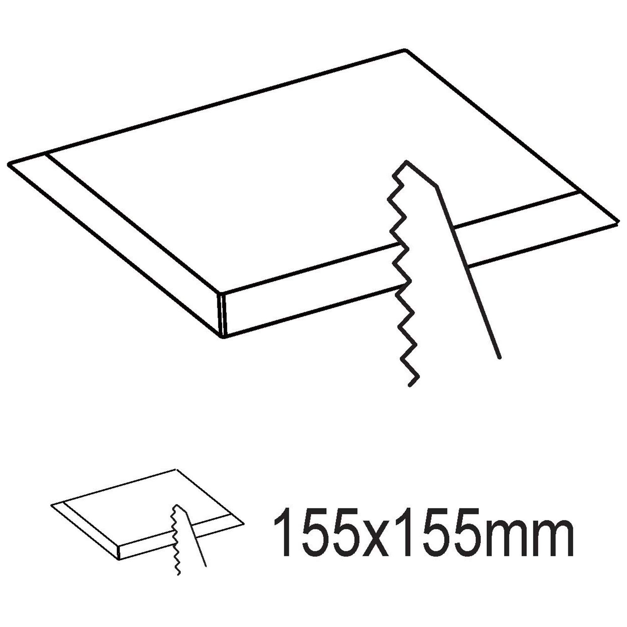 Spot à encastrer LED FUEVA 5 nickel 16,5x17cm