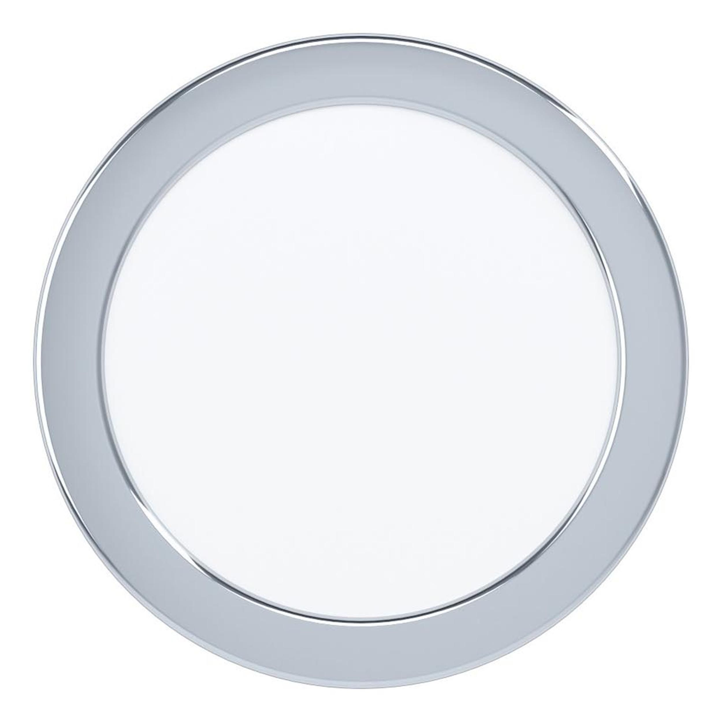 Spot à encastrer LED FUEVA 5 nickel Ø16,6cm