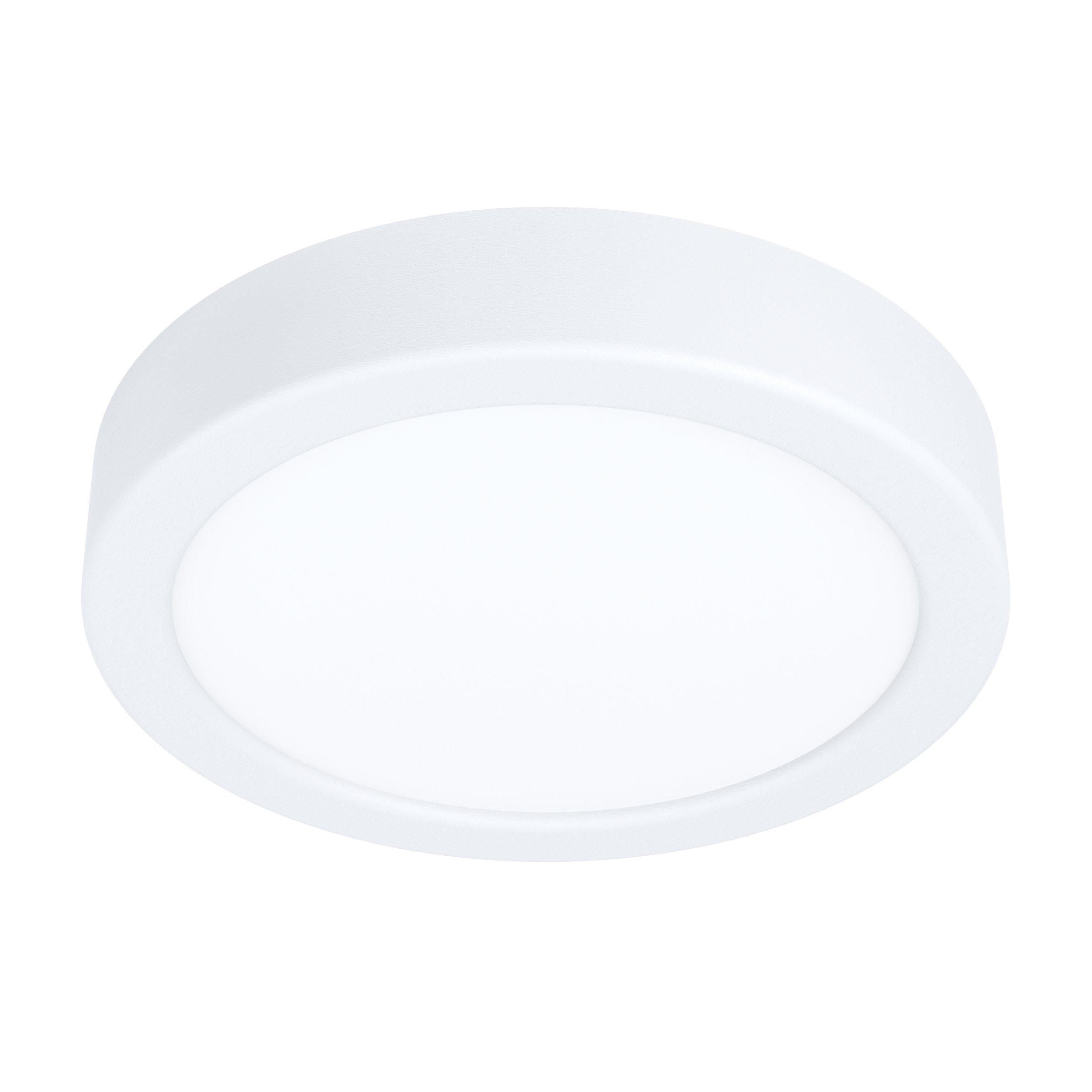 Plafonnier LED FUEVA 5 blanc Ø16cm