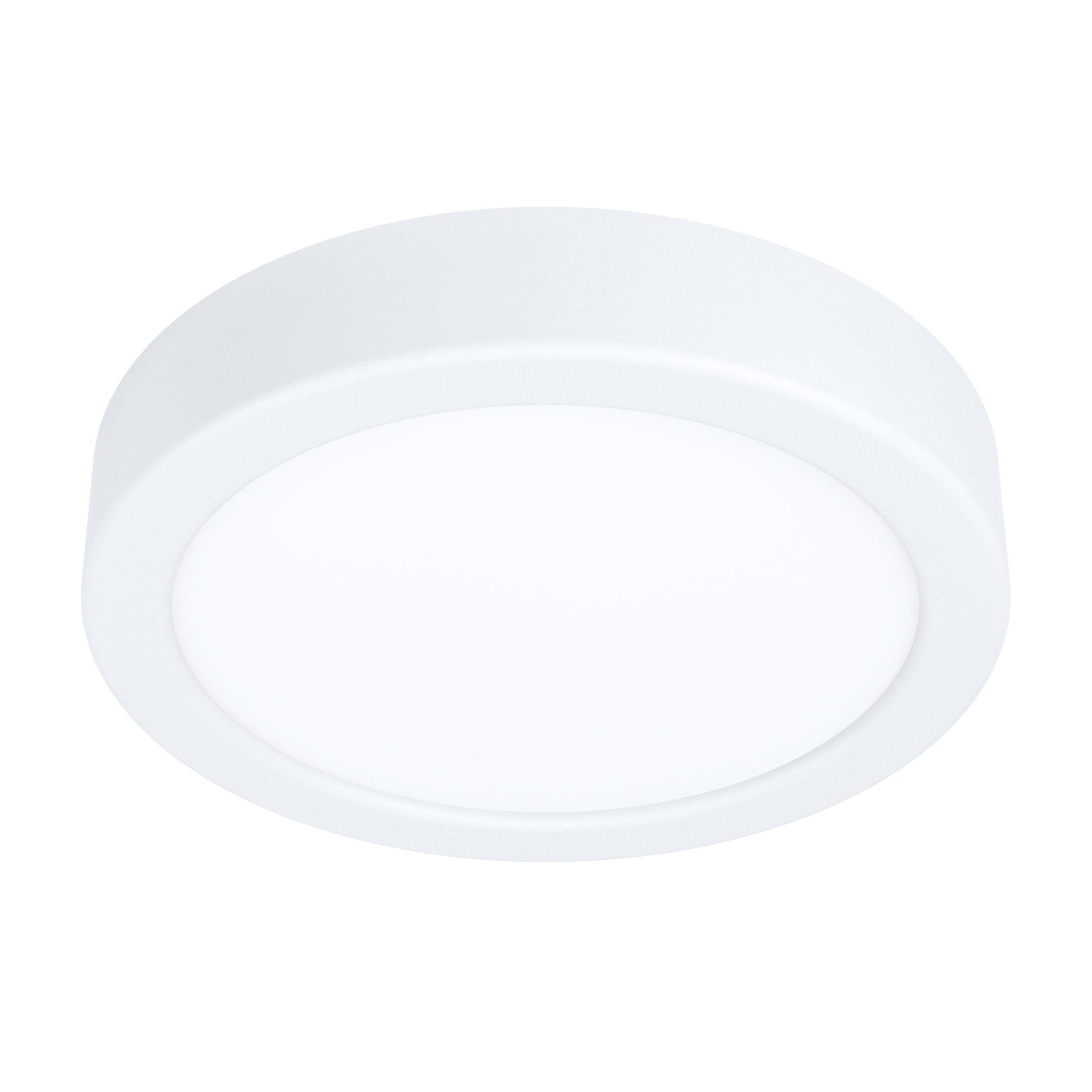 Plafonnier LED FUEVA 5 blanc Ø16cm