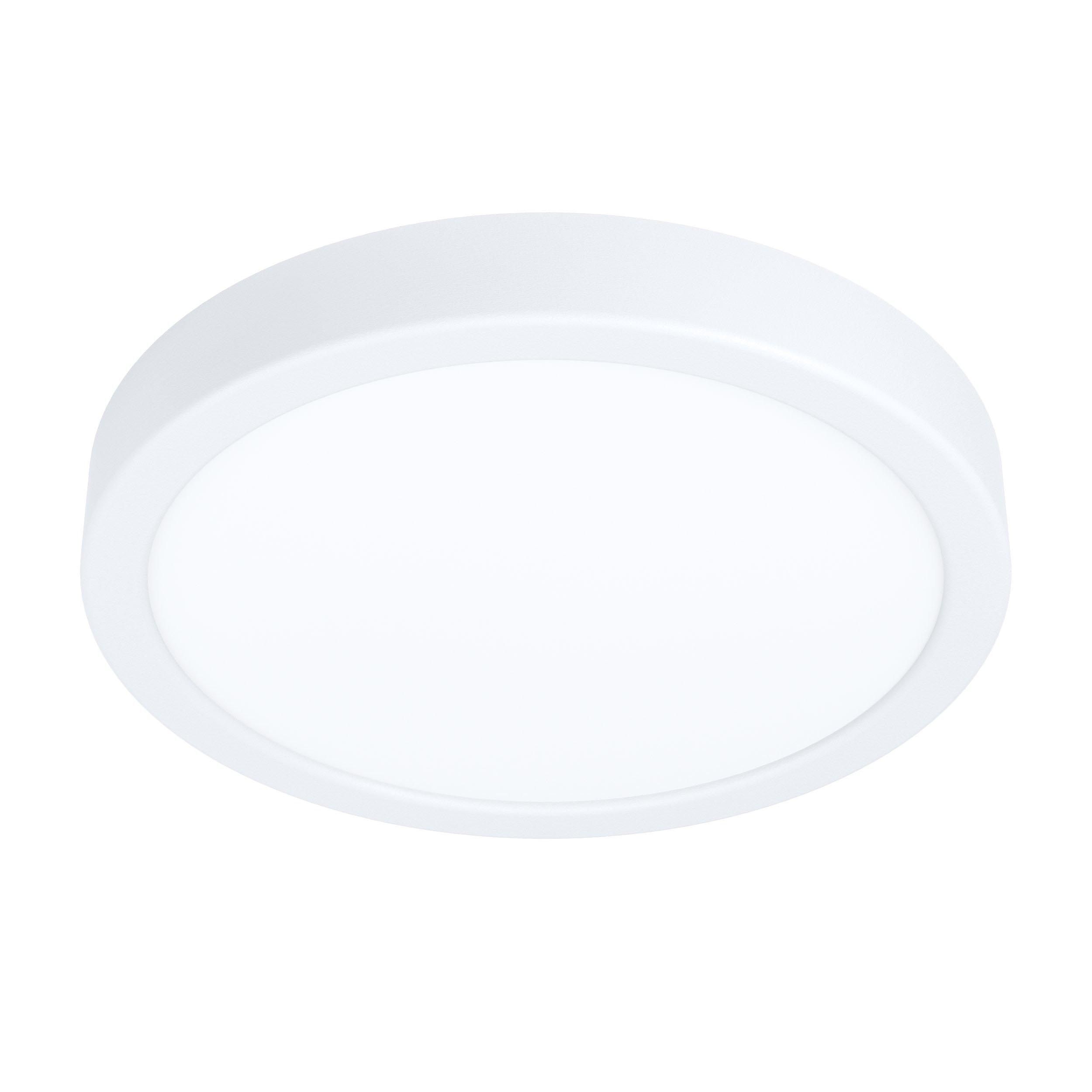 Plafonnier LED FUEVA 5 blanc Ø21cm