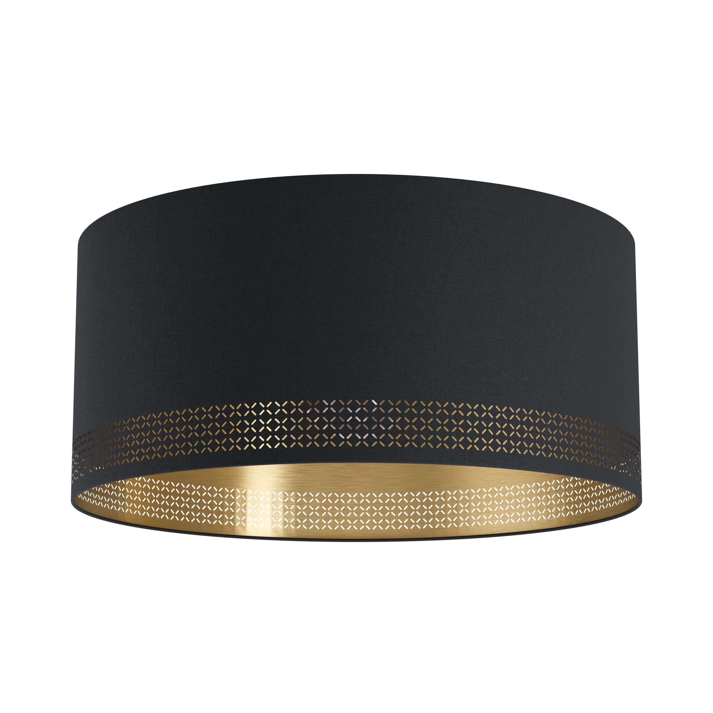 Plafonnier ESTEPERRA noir Ø47,5cm
