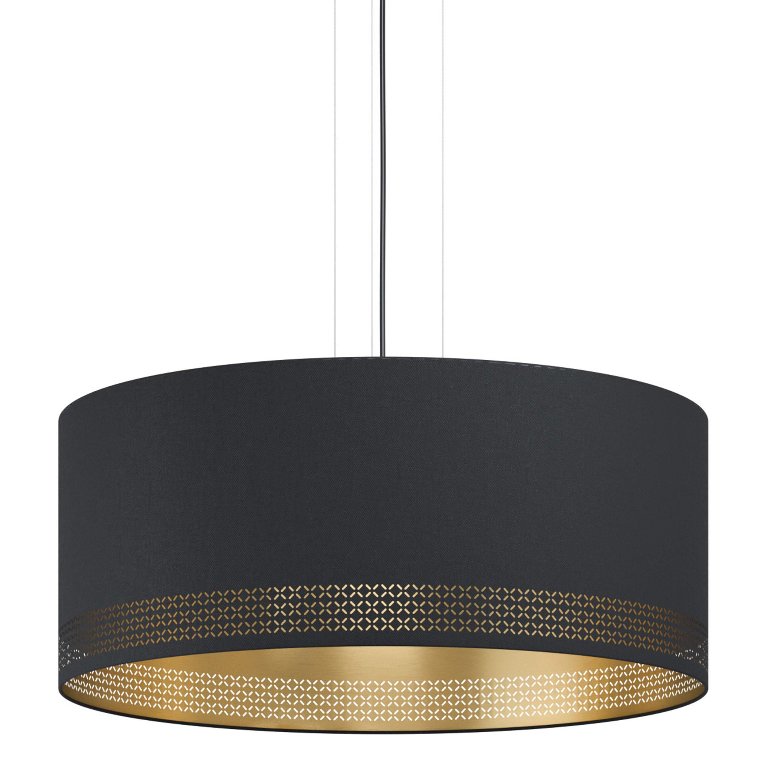 Suspension ESTEPERRA noir Ø53cm