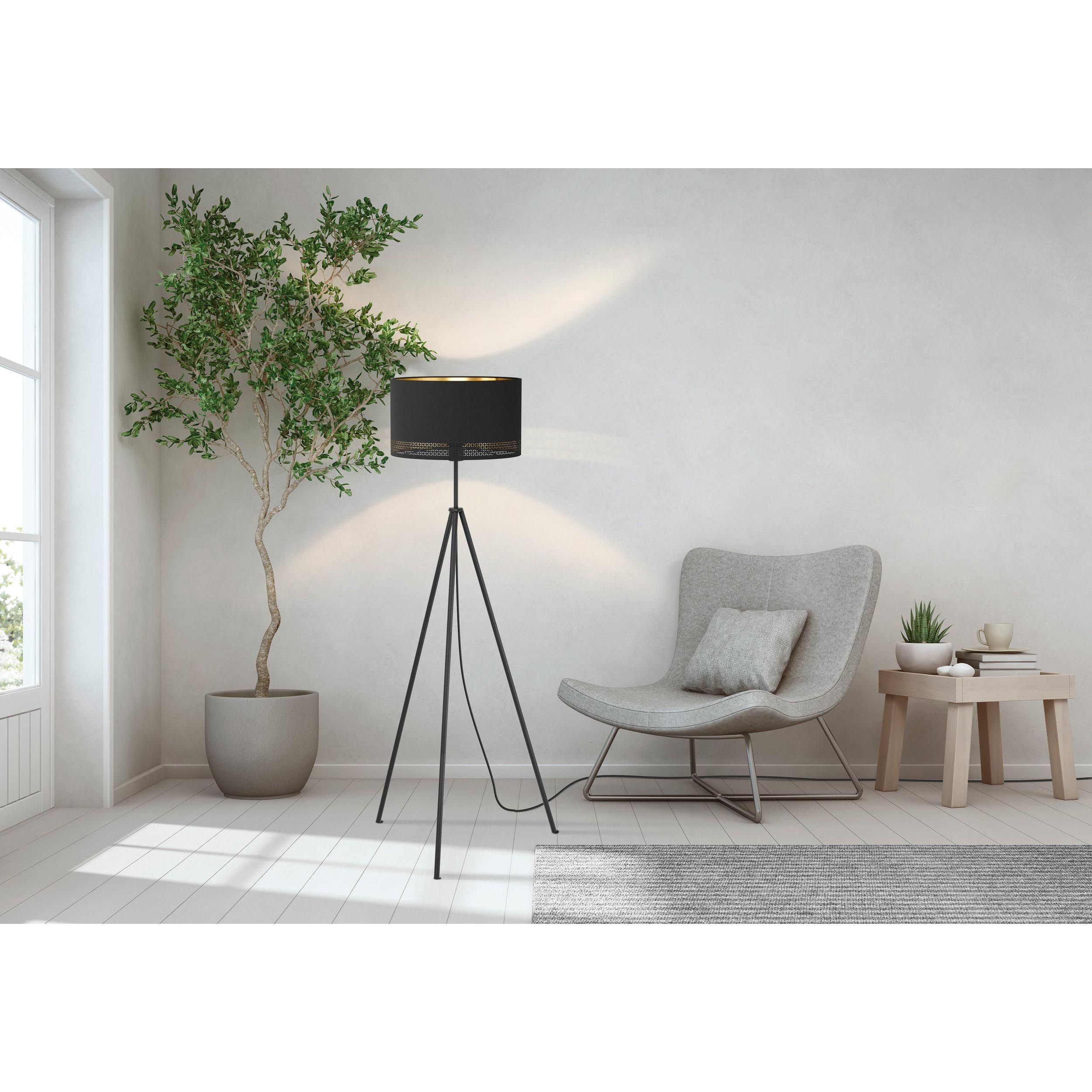 Lampadaire ESTEPERRA noir Ø38cm