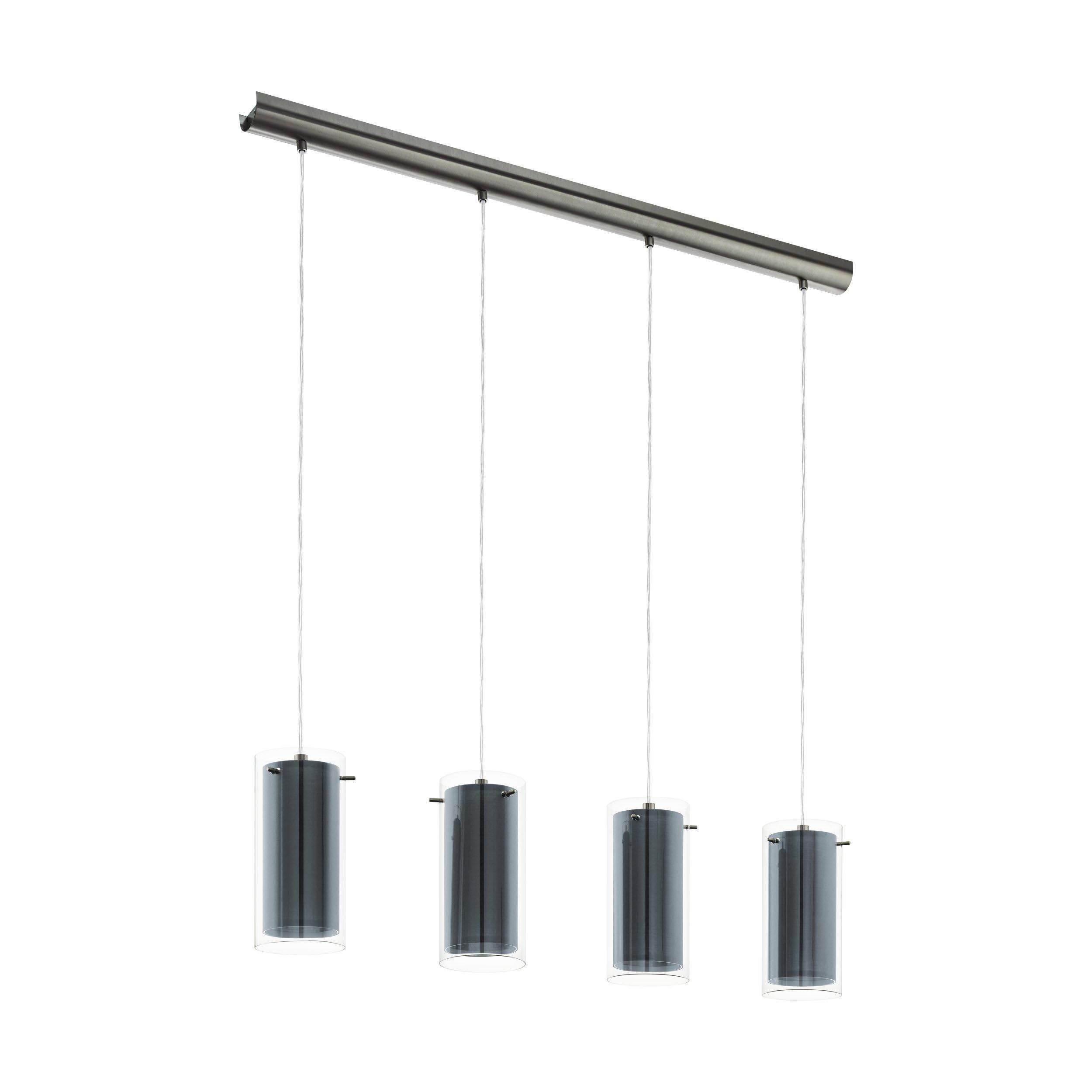 Suspension PINTO TEXTIL noir L94,5cm