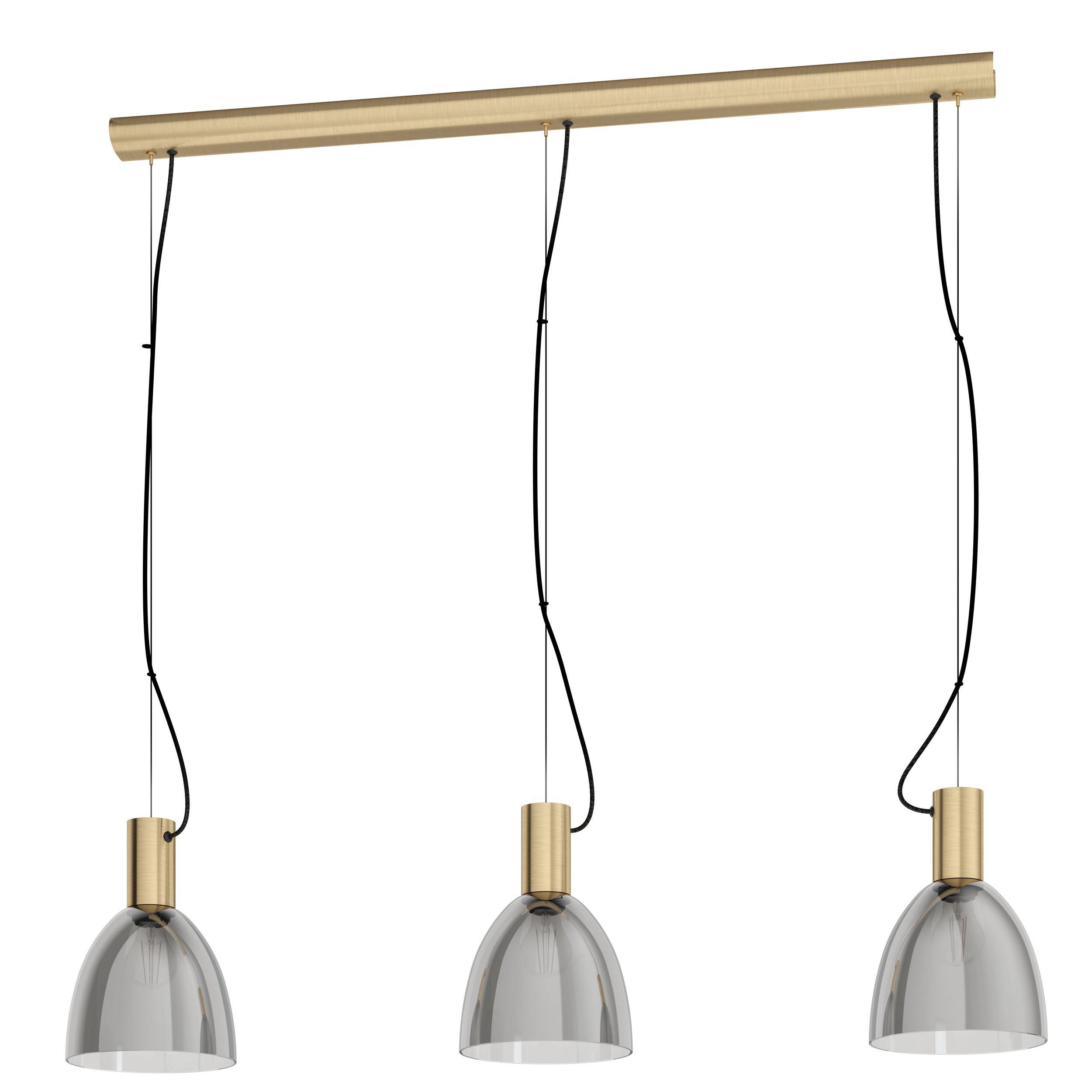 Suspension LEBALIO verre fumé L112,5cm