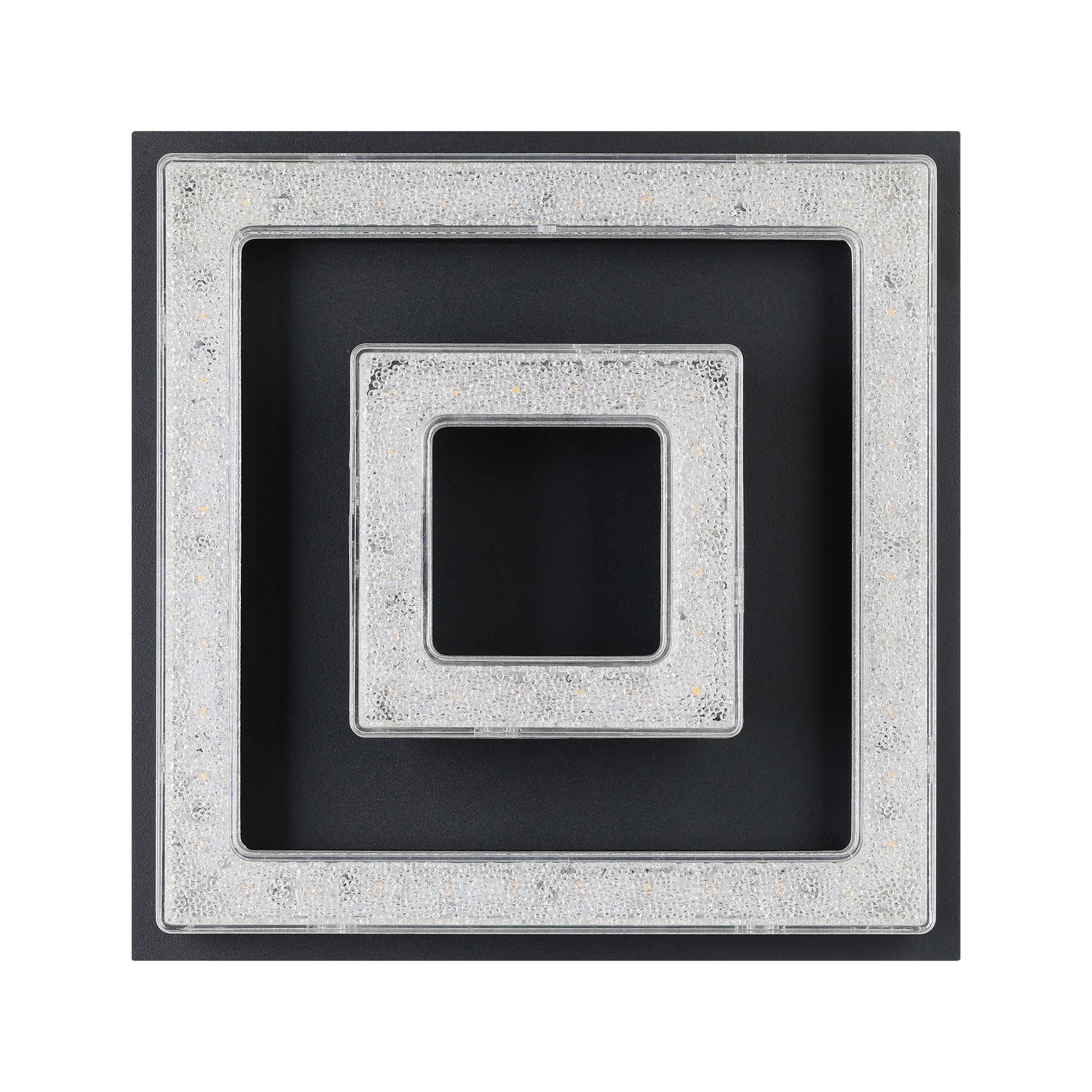 Plafonnier LED FRADELO 1 noir L26cm