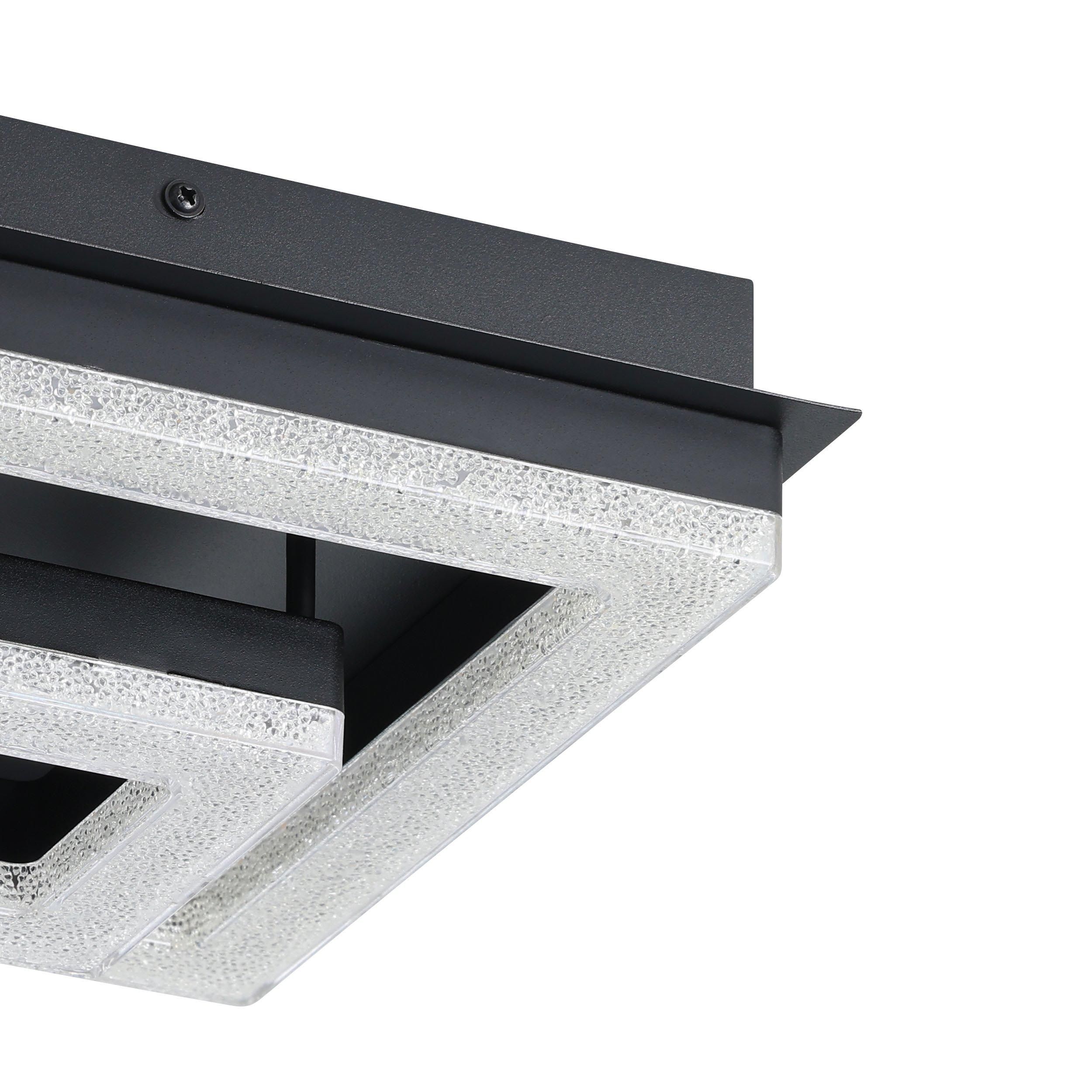 Plafonnier LED FRADELO 1 noir L26cm