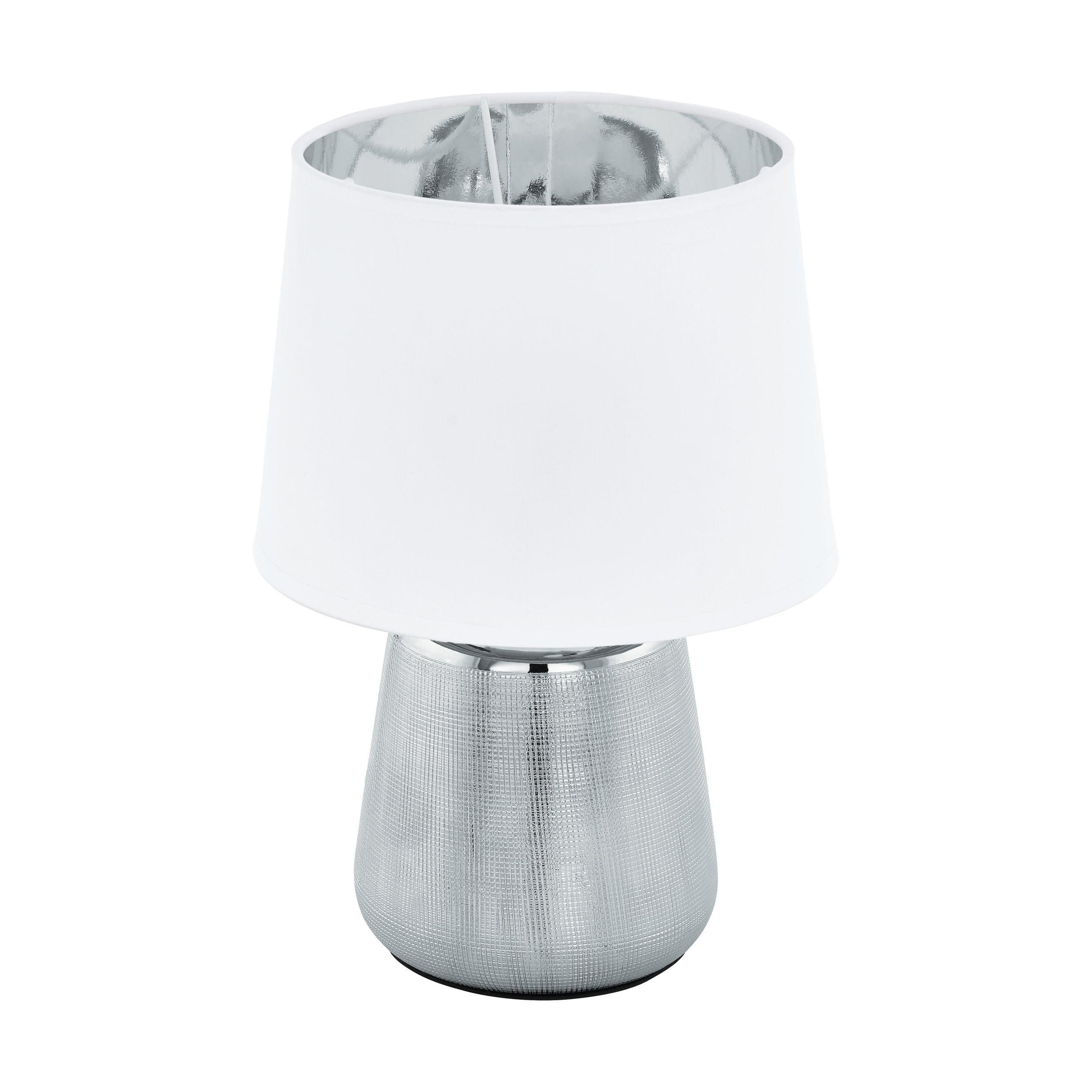 Lampe MANALBA argenté Ø20cm