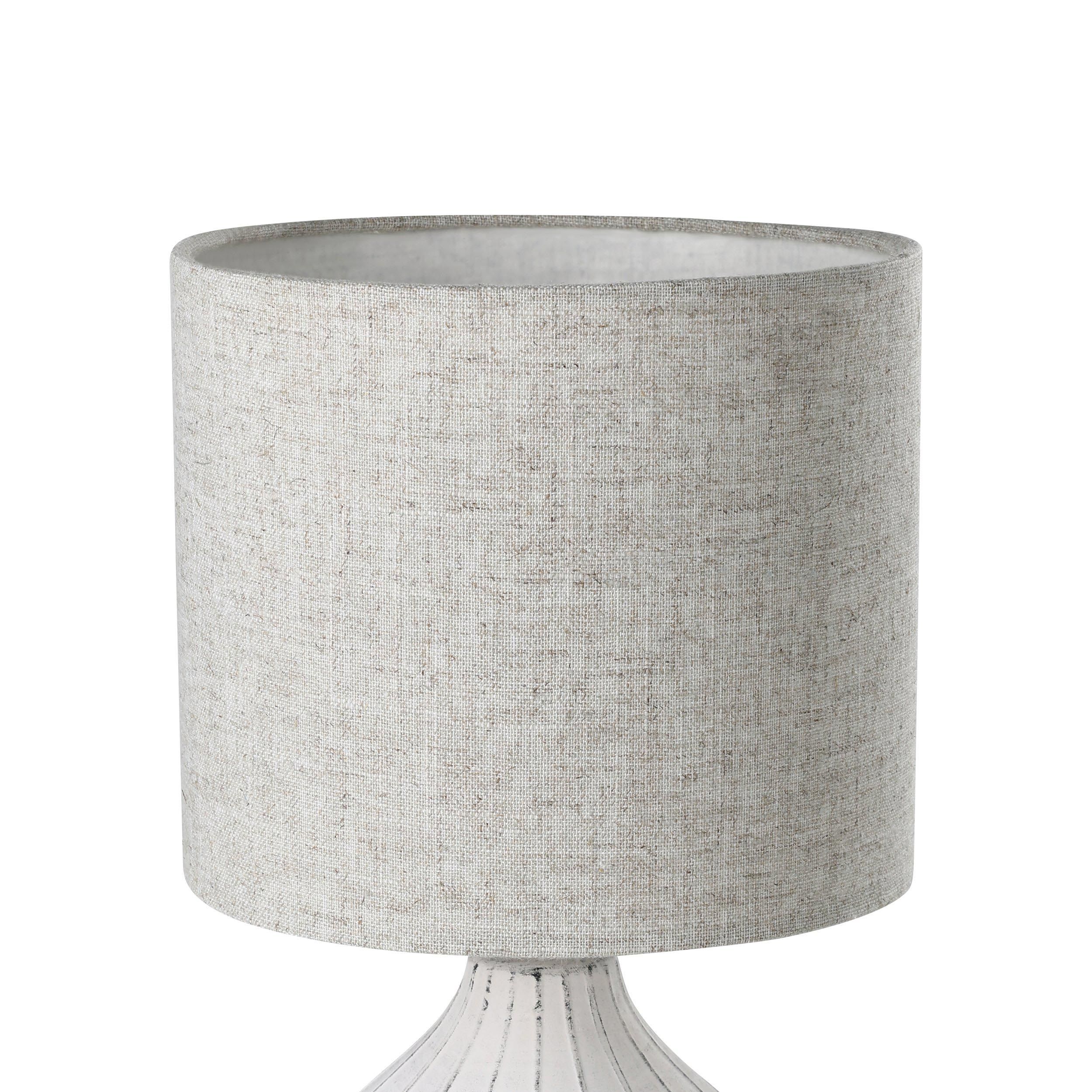 Lampe BELLARIVA blanc Ø20cm