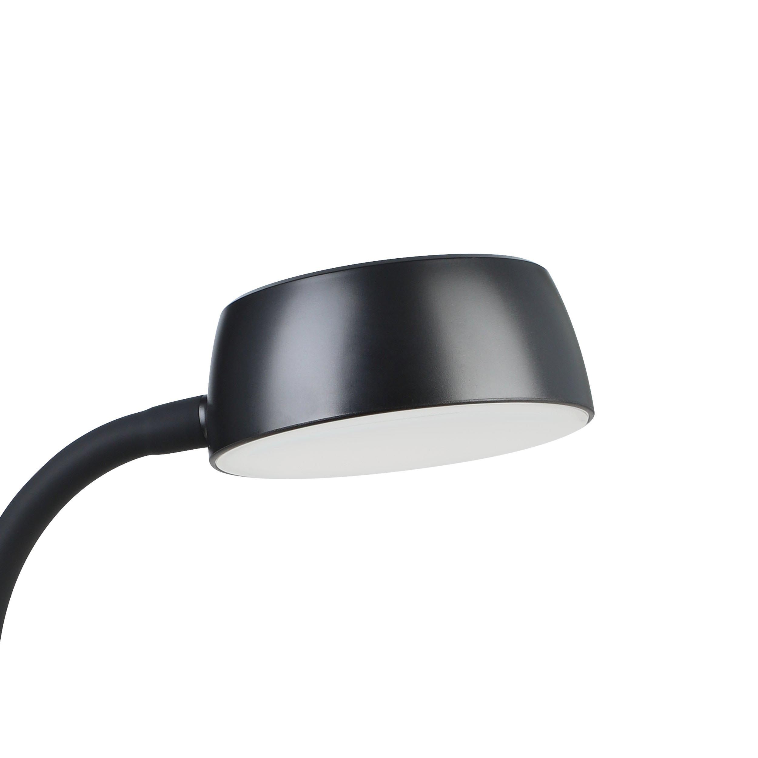 Lampe LED CABALES noir Ø14cm