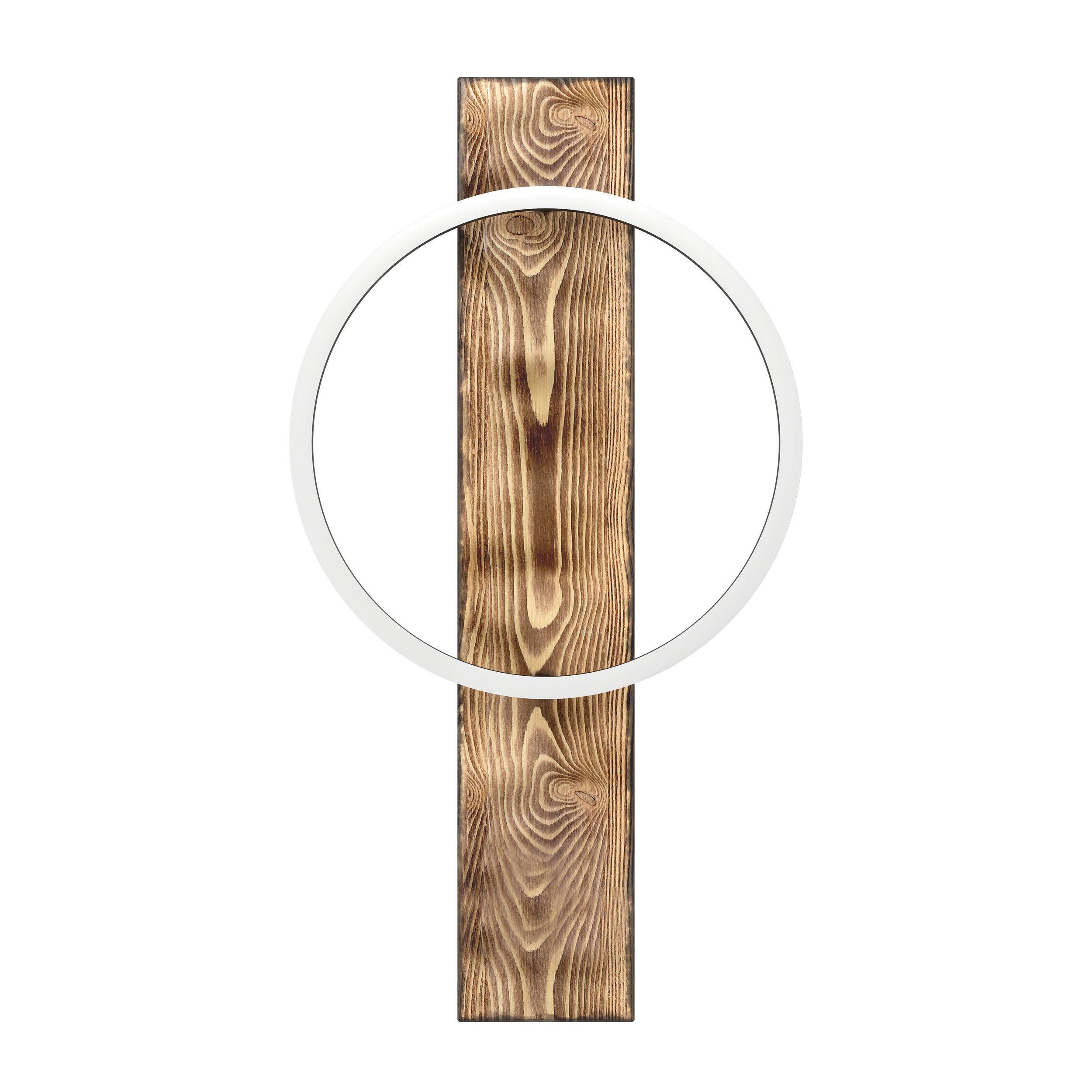 Applique LED BOYAL marron H56cm