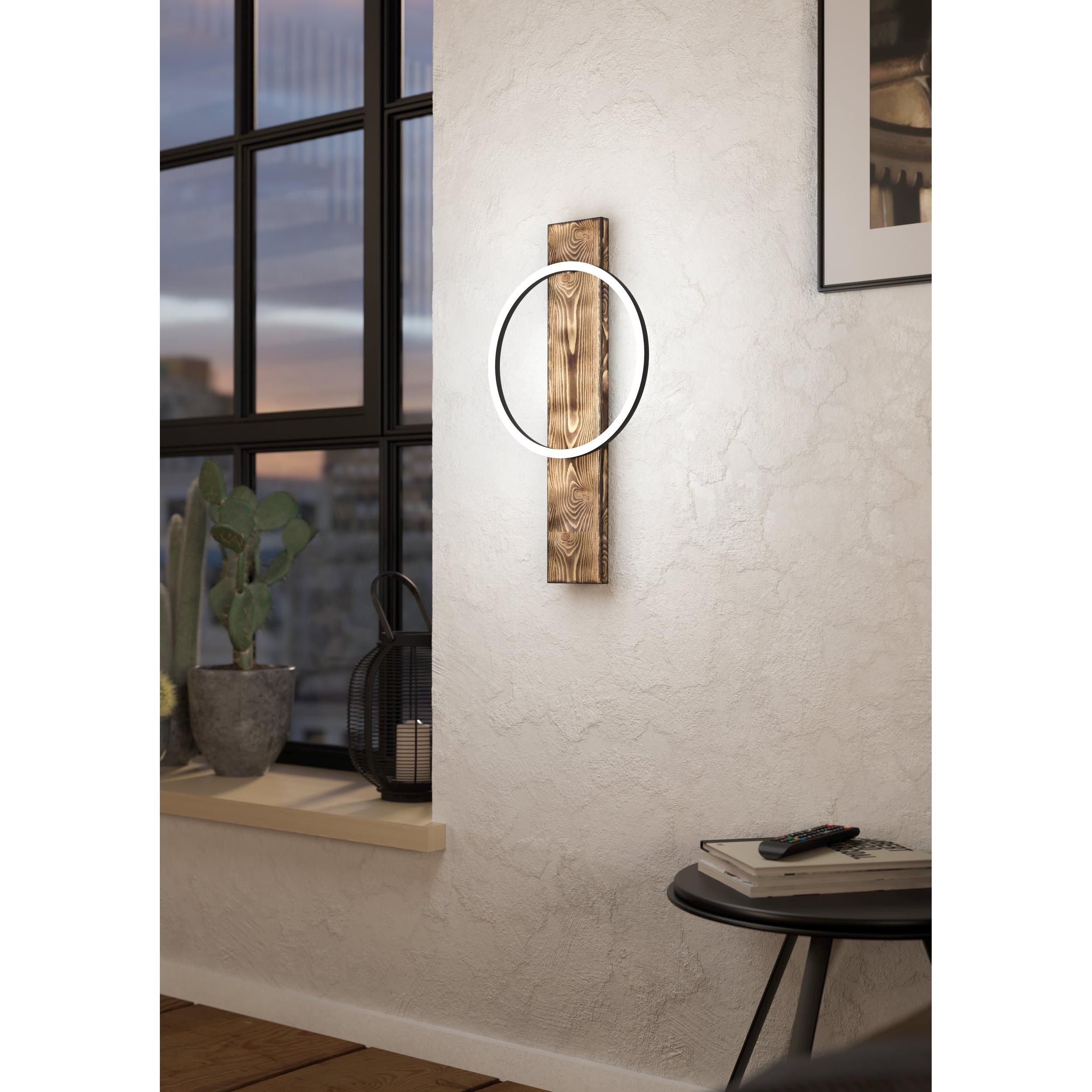 Applique LED BOYAL marron H56cm