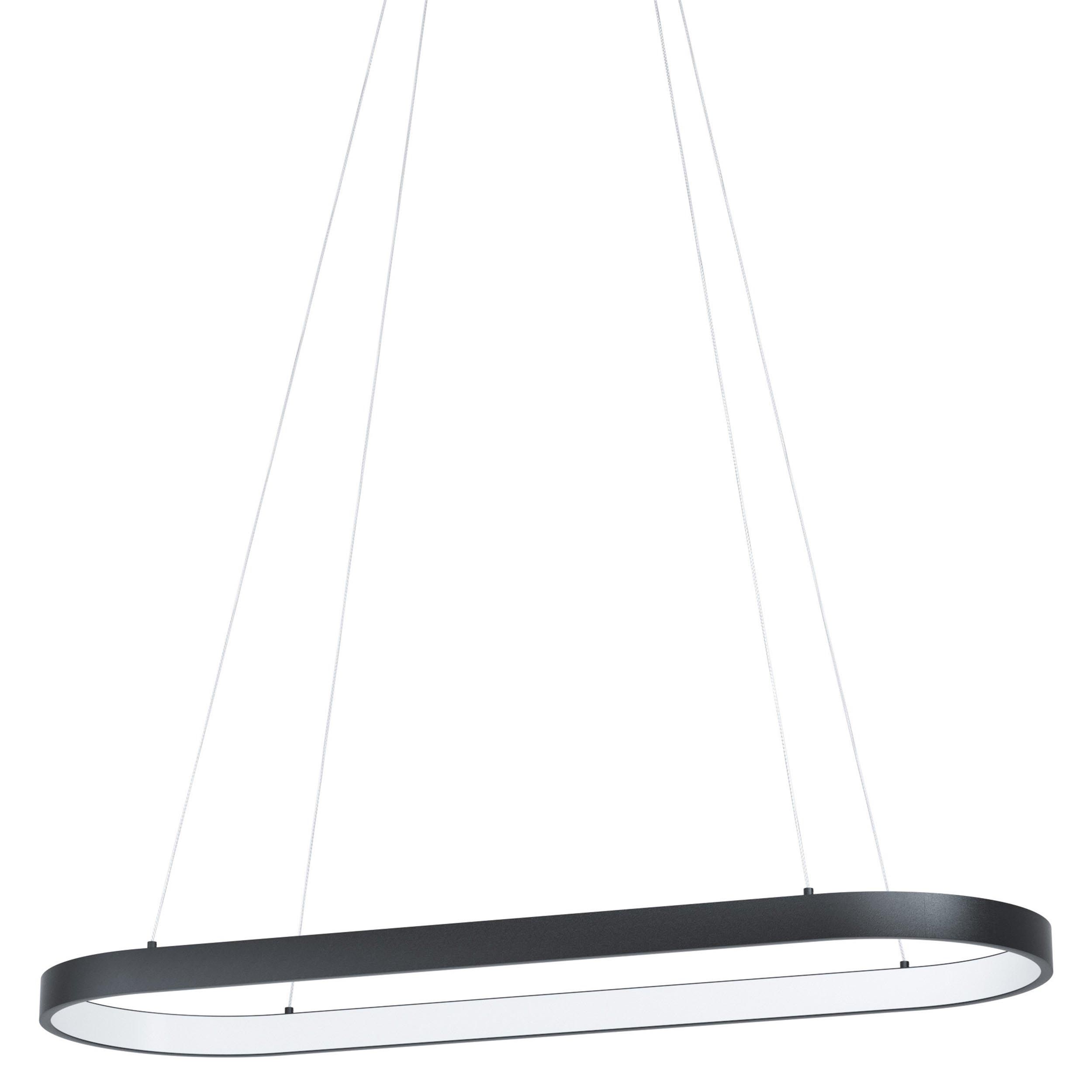 Suspension LED CODRIALES noir L78cm