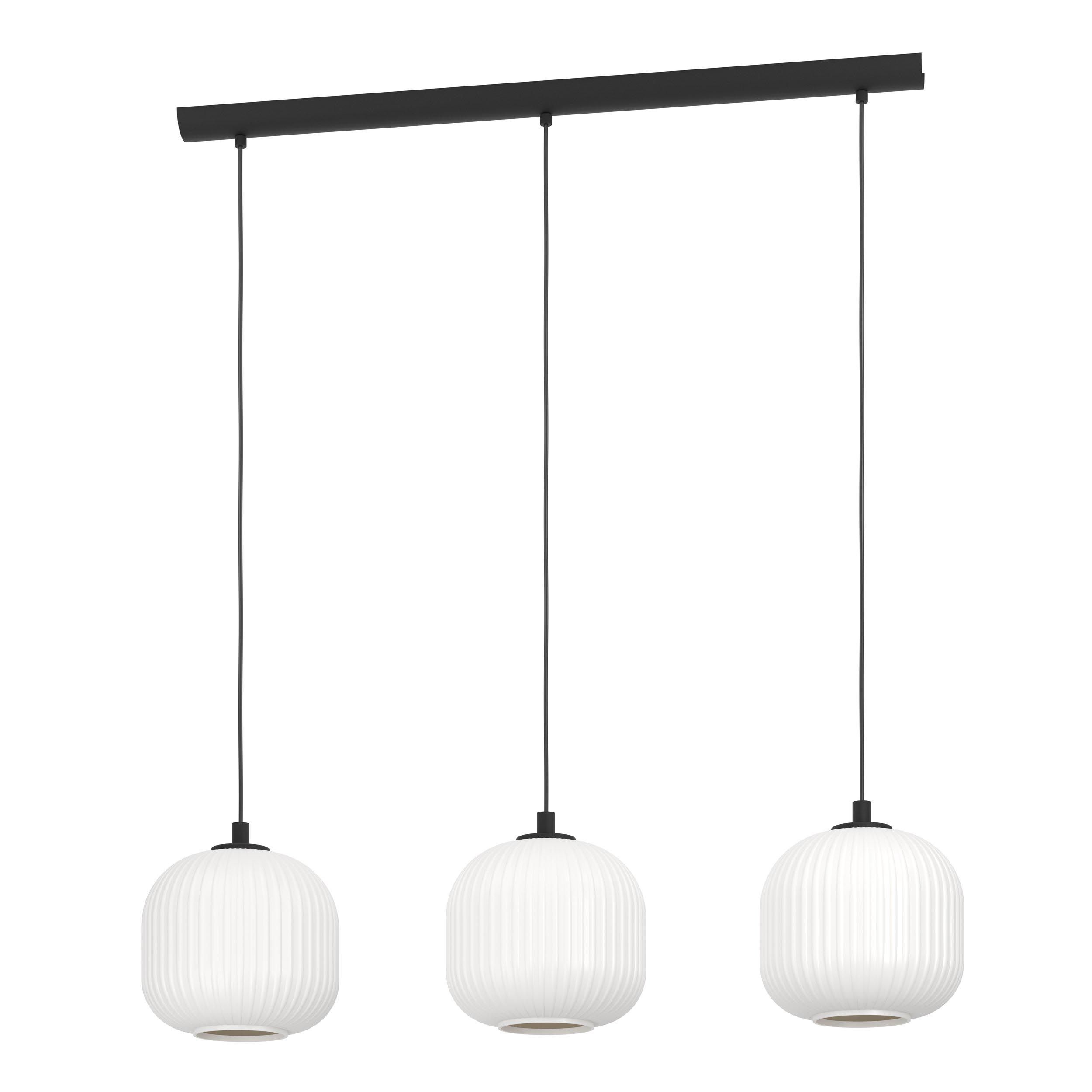 Suspension MANTUNALLE blanc L120cm