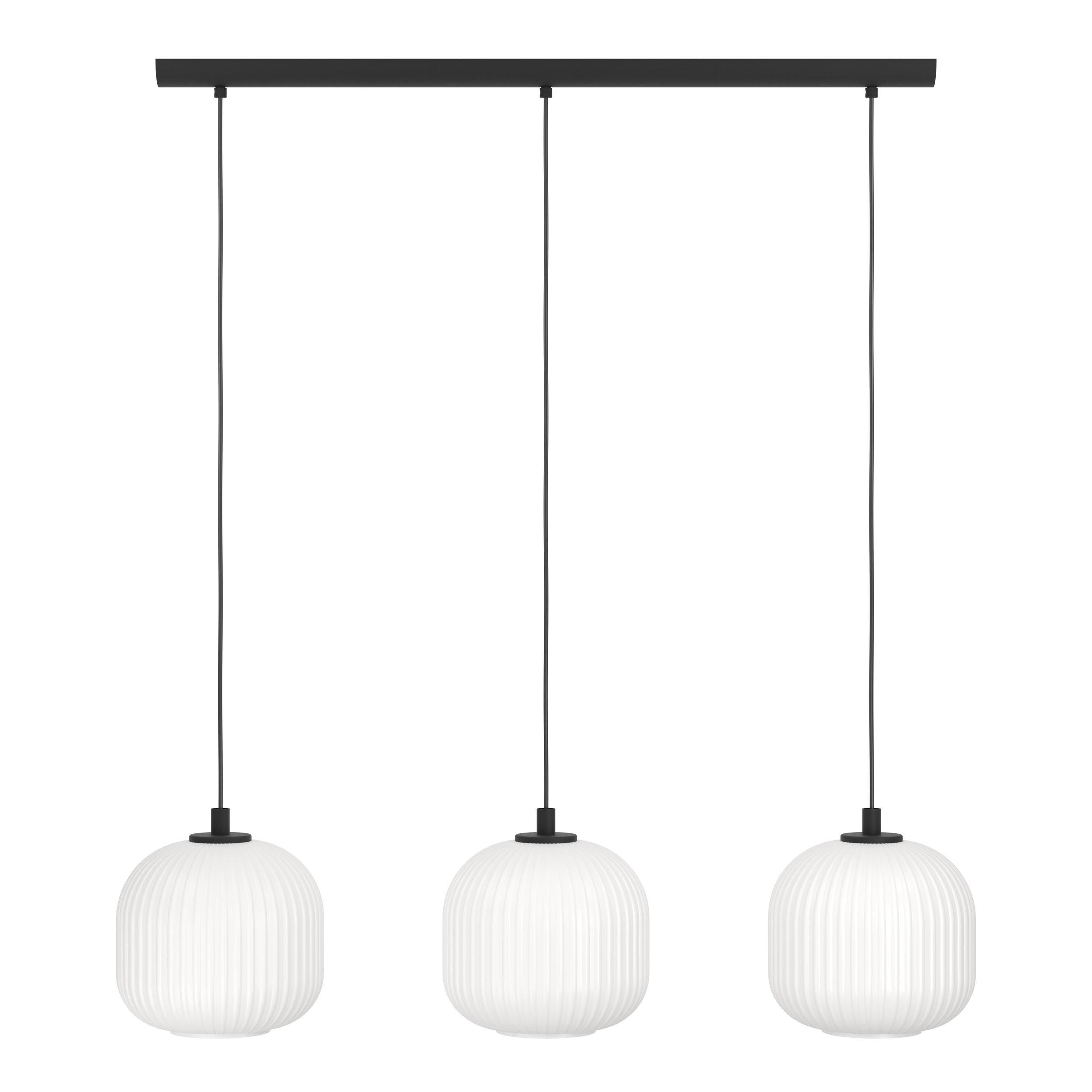 Suspension MANTUNALLE blanc L120cm
