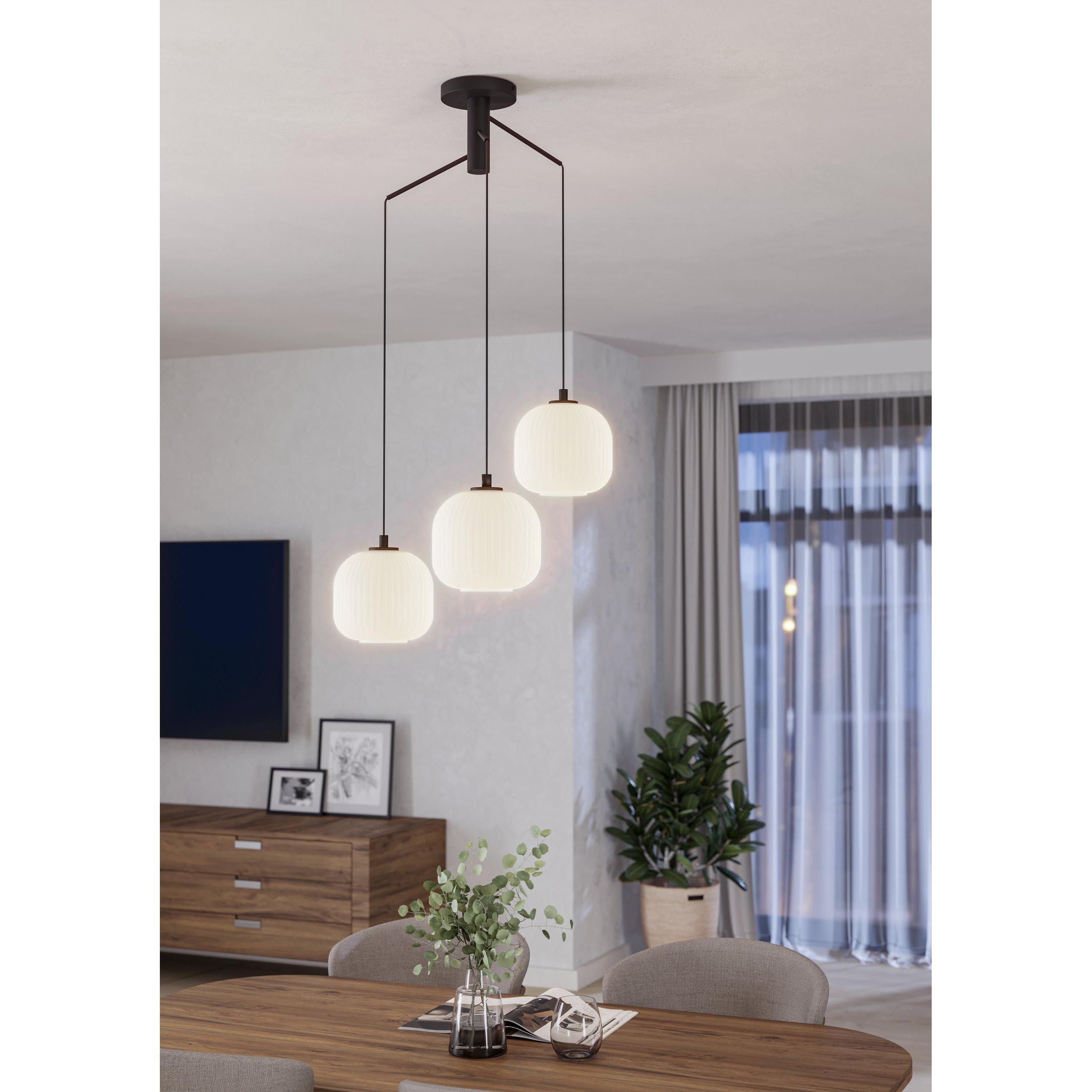 Suspension MANTUNALLE blanc Ø62cm