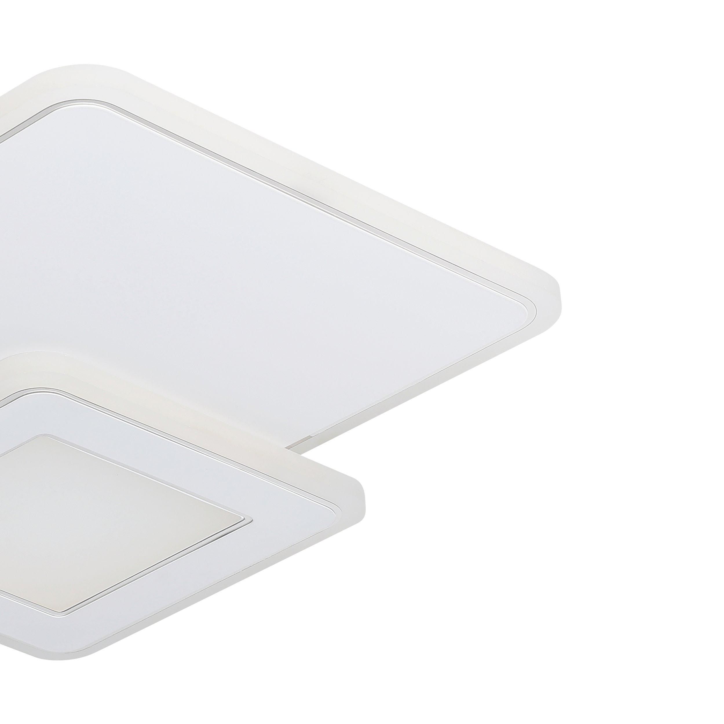 Plafonnier LED MENTALURGIA blanc L49cm