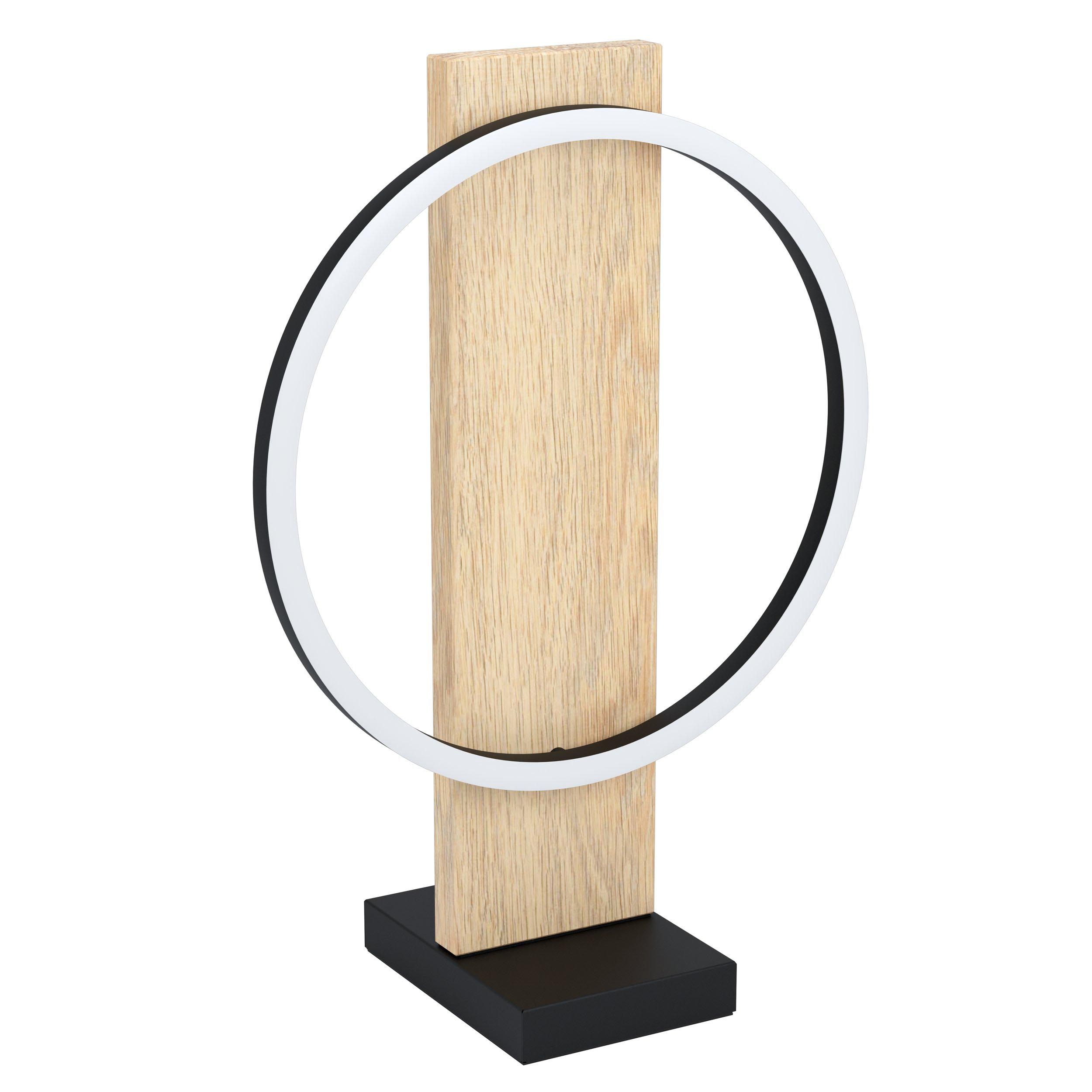 Lampe à poser LED BOYAL bois/naturel H42,5cm