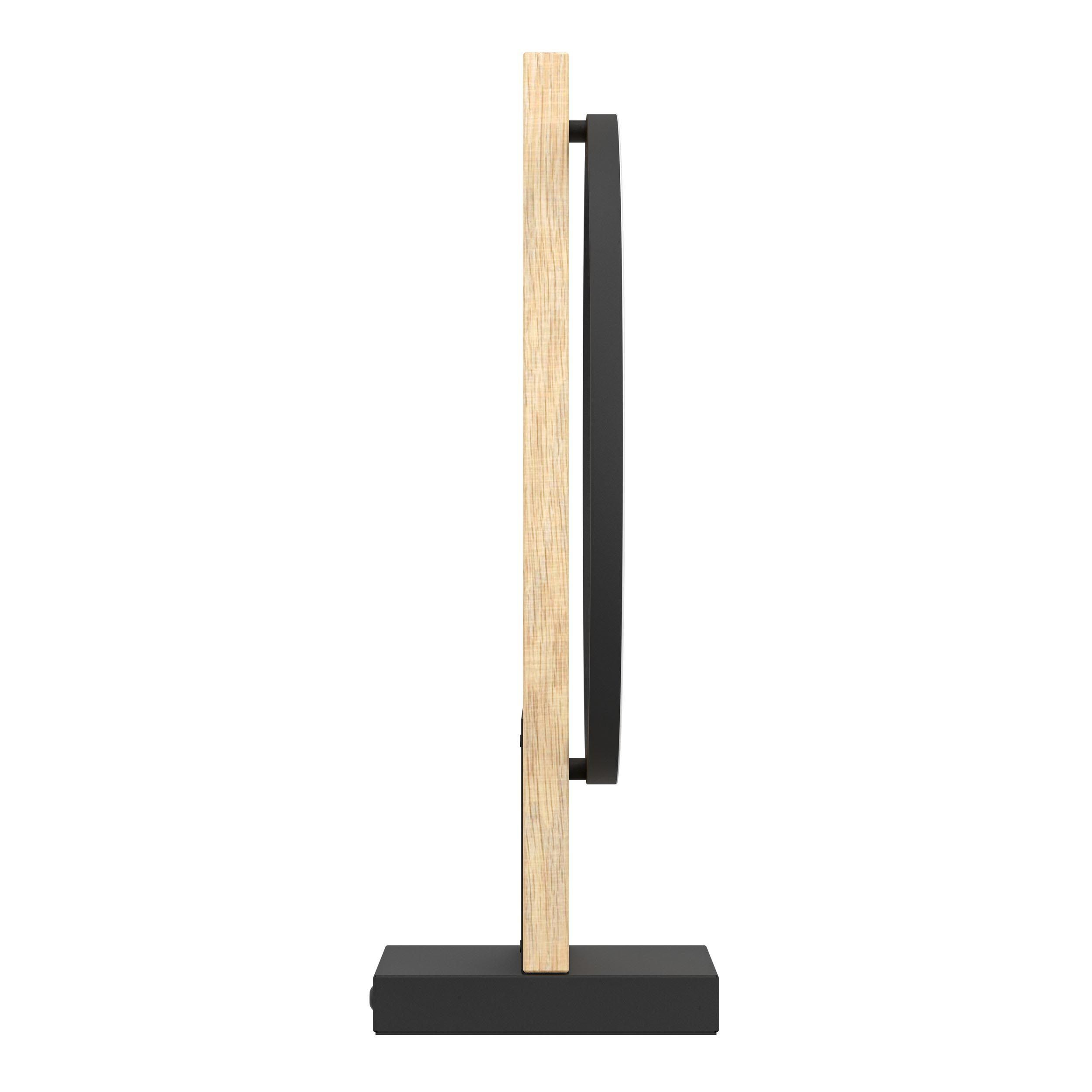 Lampe à poser LED BOYAL bois/naturel H42,5cm