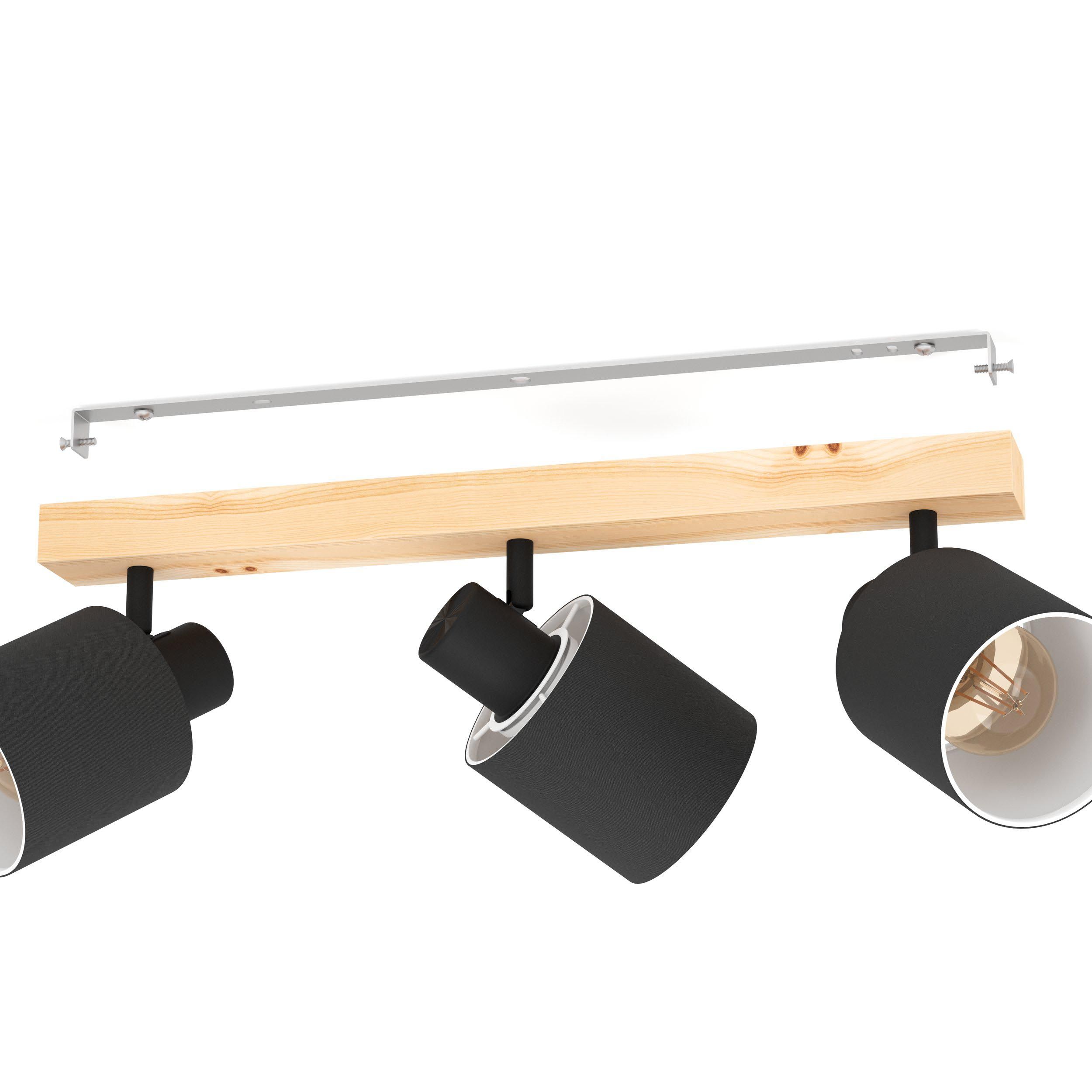 Réglette BATALLAS noir L48cm