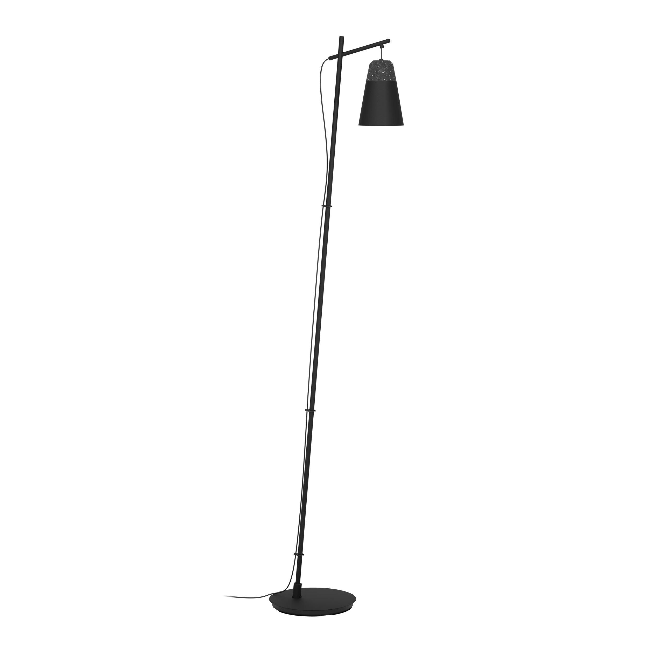 Lampadaire métal noir CANTERRAS E27 1X40W