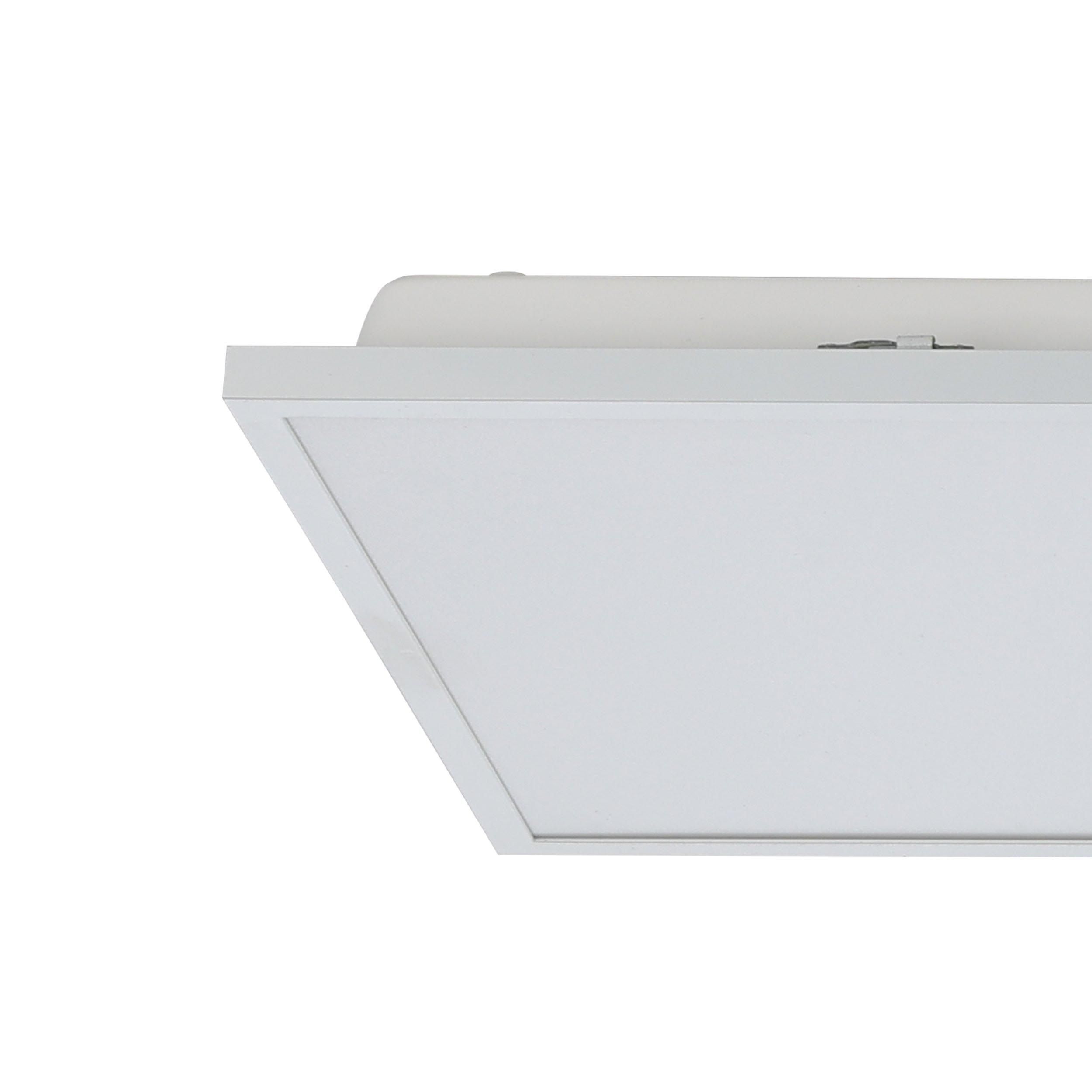 Plafonnier LED HERRORA-Z connecté blanc L120cm