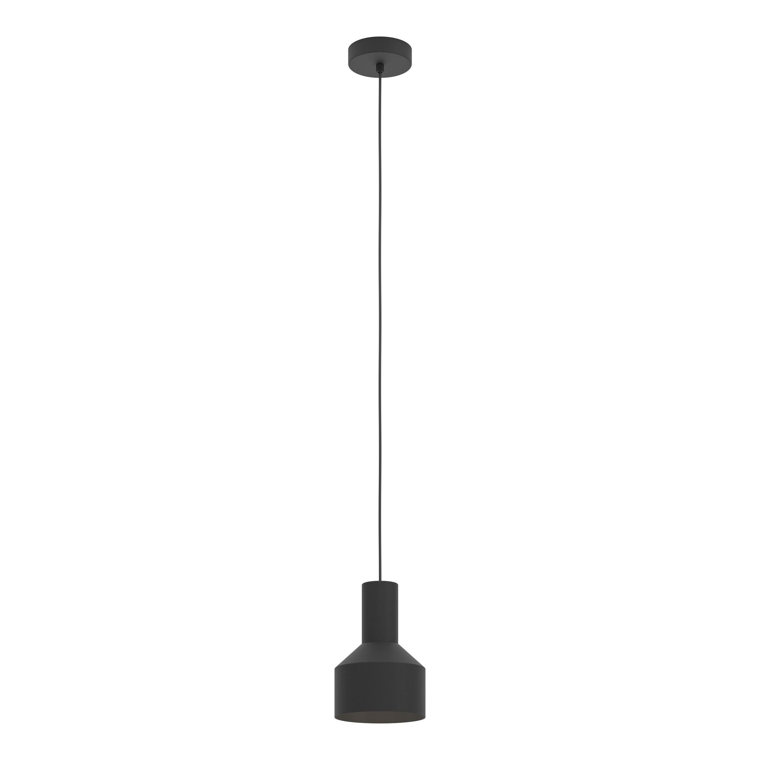 Suspension métal noir CASIBARE E27 1X40W
