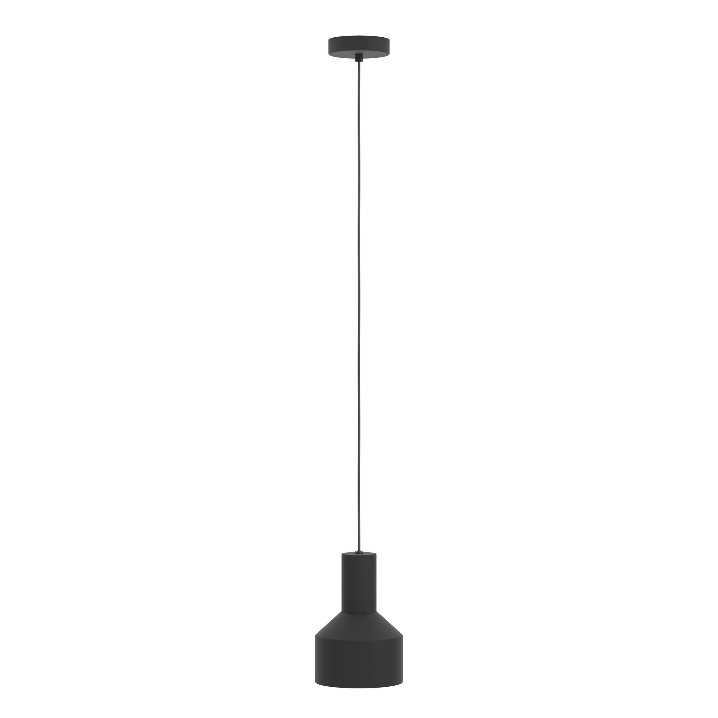 Suspension métal noir CASIBARE E27 1X40W