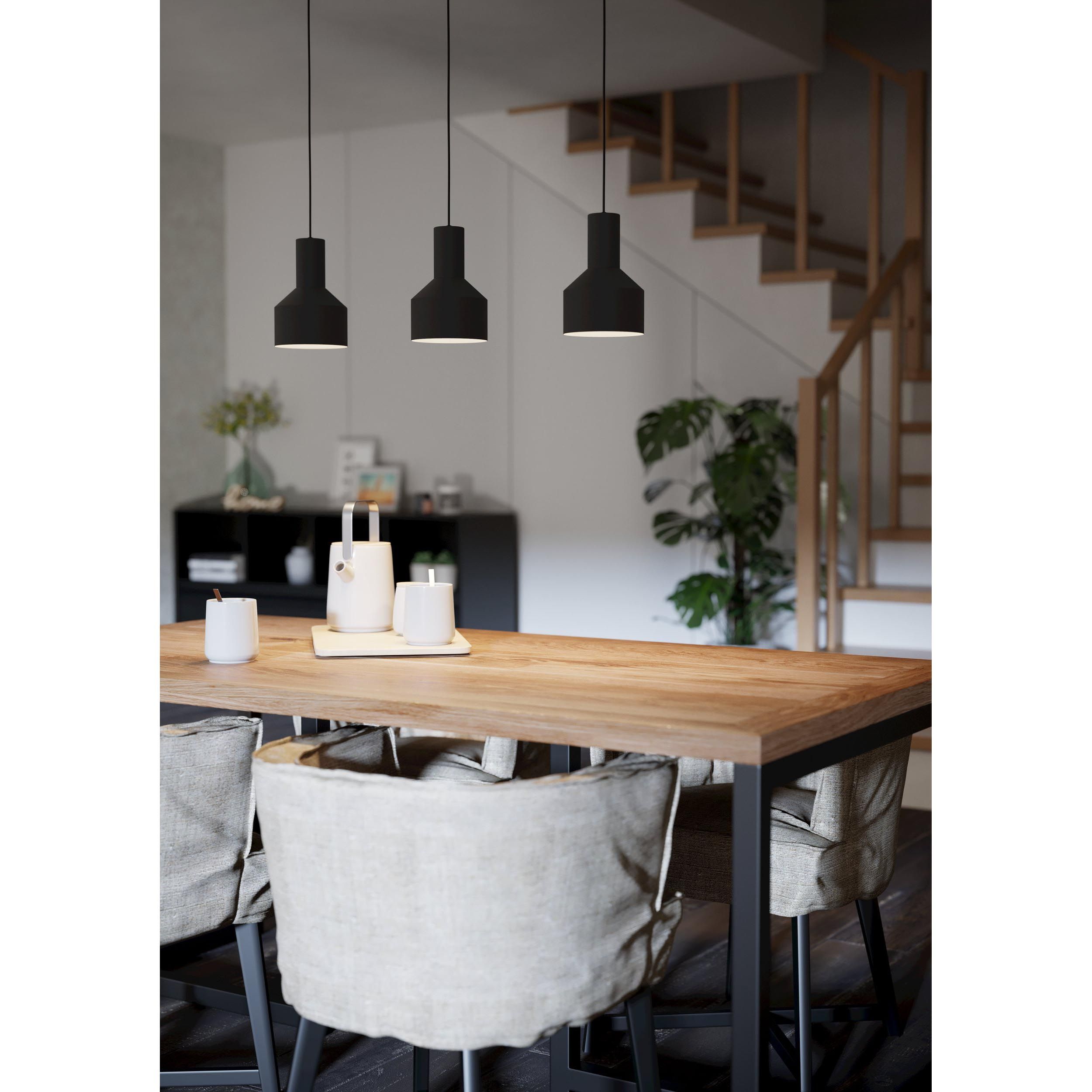 Suspension CASIBARE noir L85cm