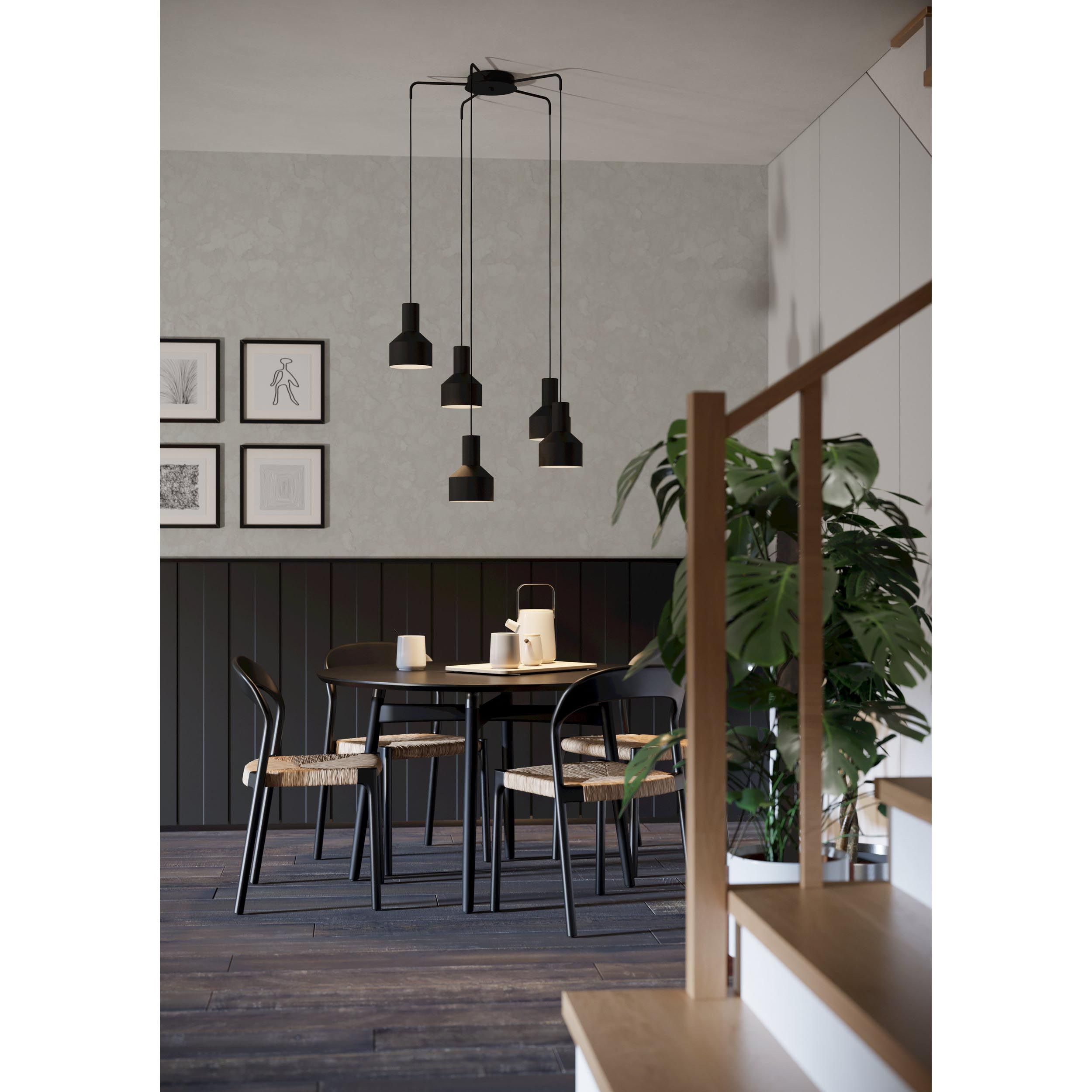 Suspension CASIBARE noir Ø71cm