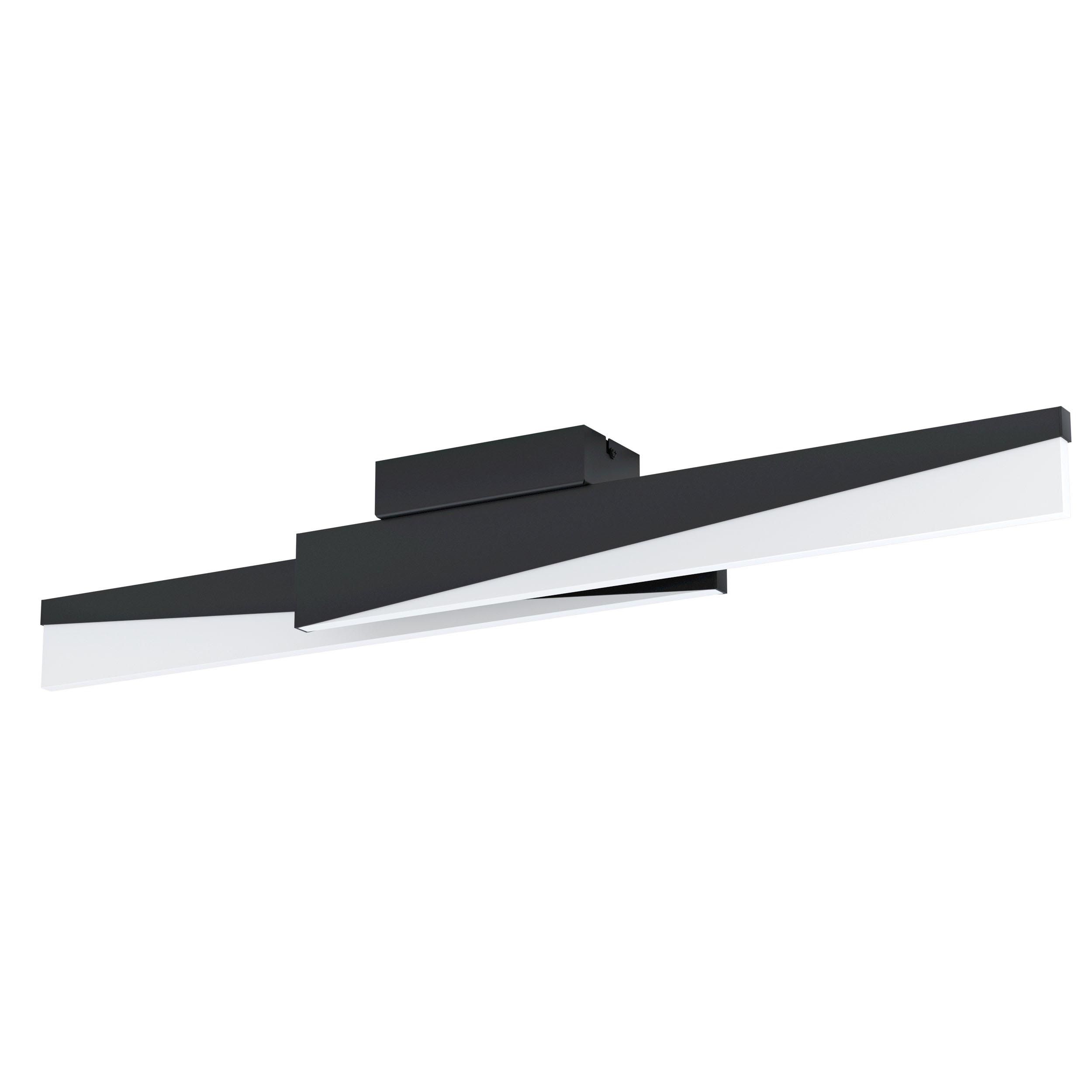 Plafonnier LED ISIDRO noir L86cm