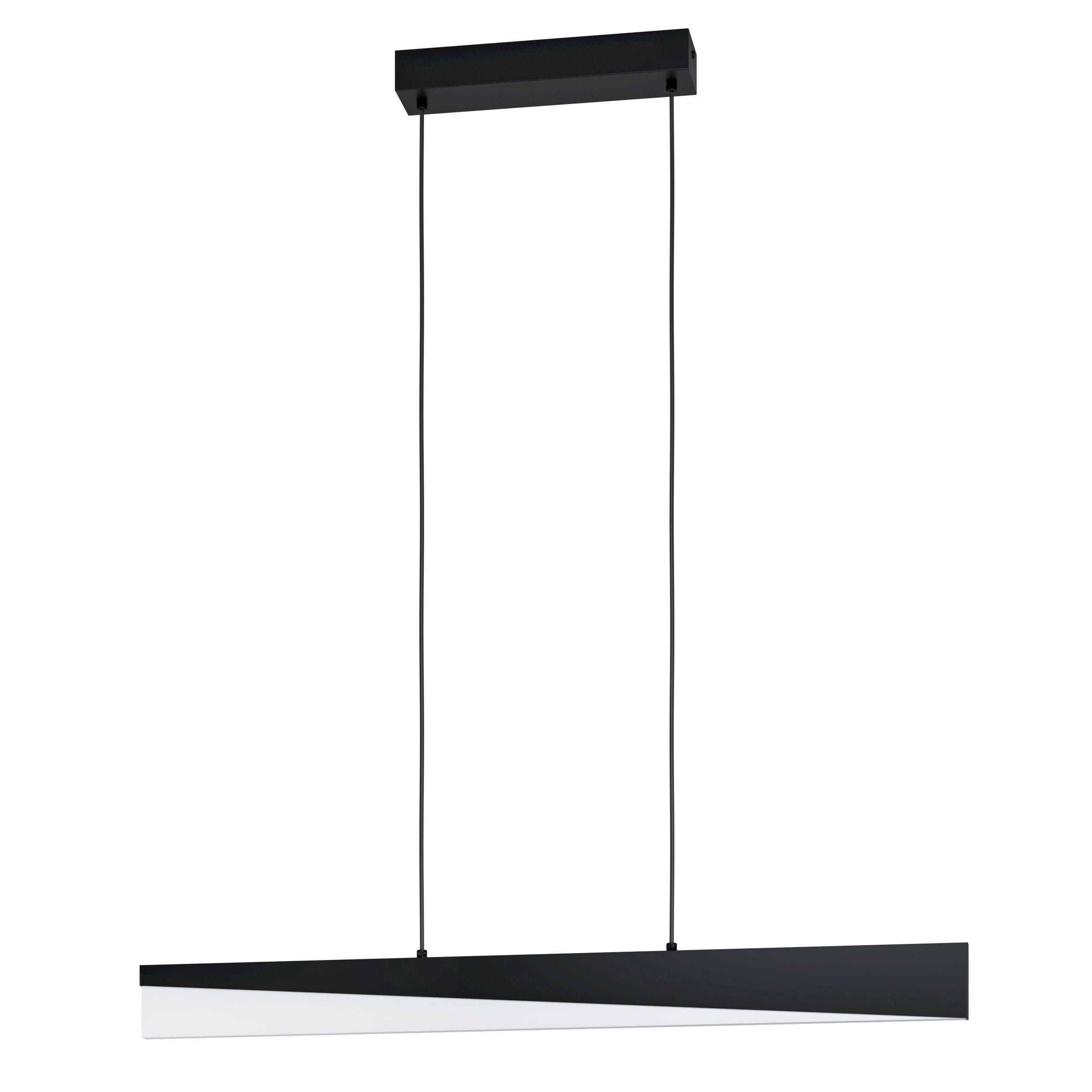 Suspension LED ISIDRO noir L79,5cm