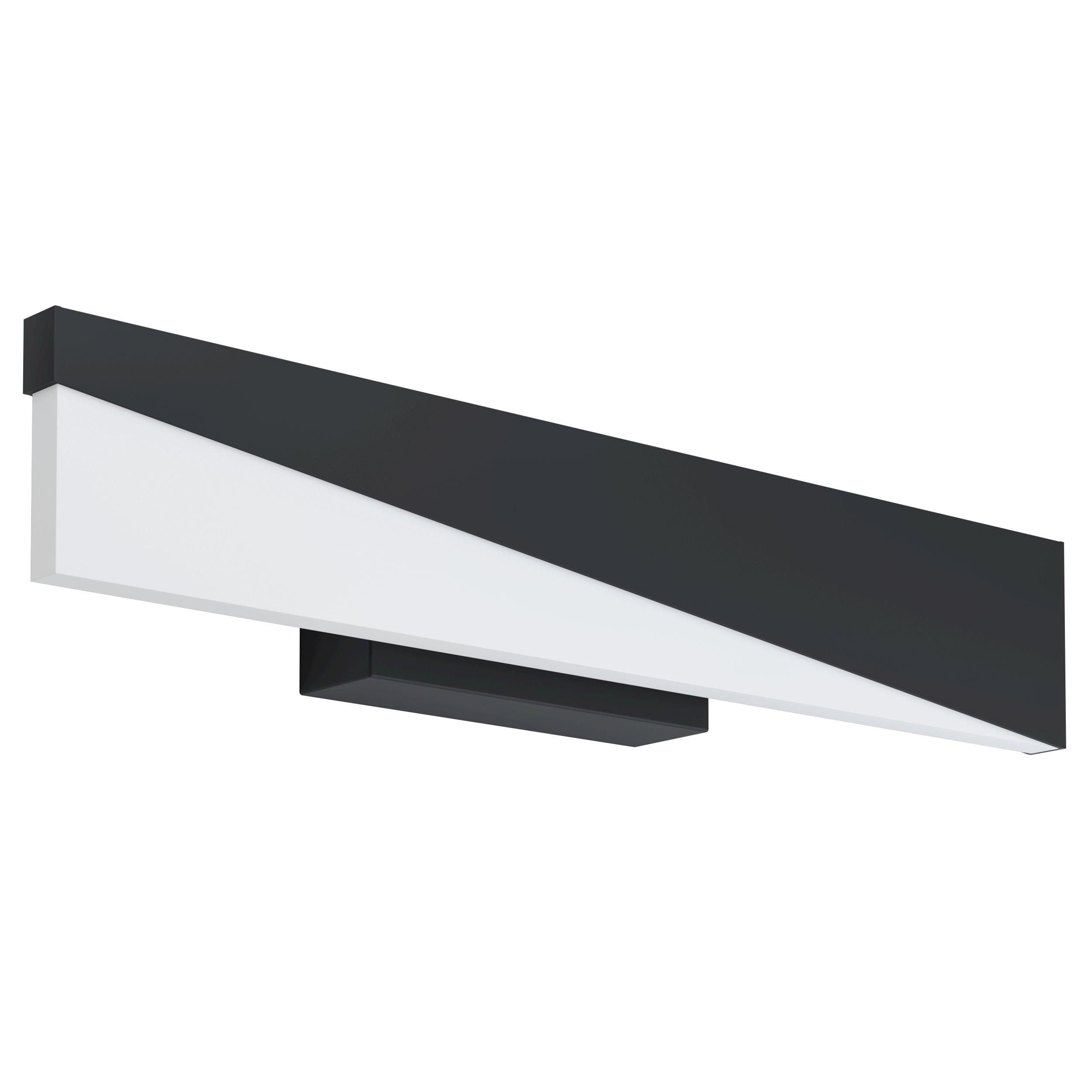 Applique LED ISIDRO noir L39,5cm