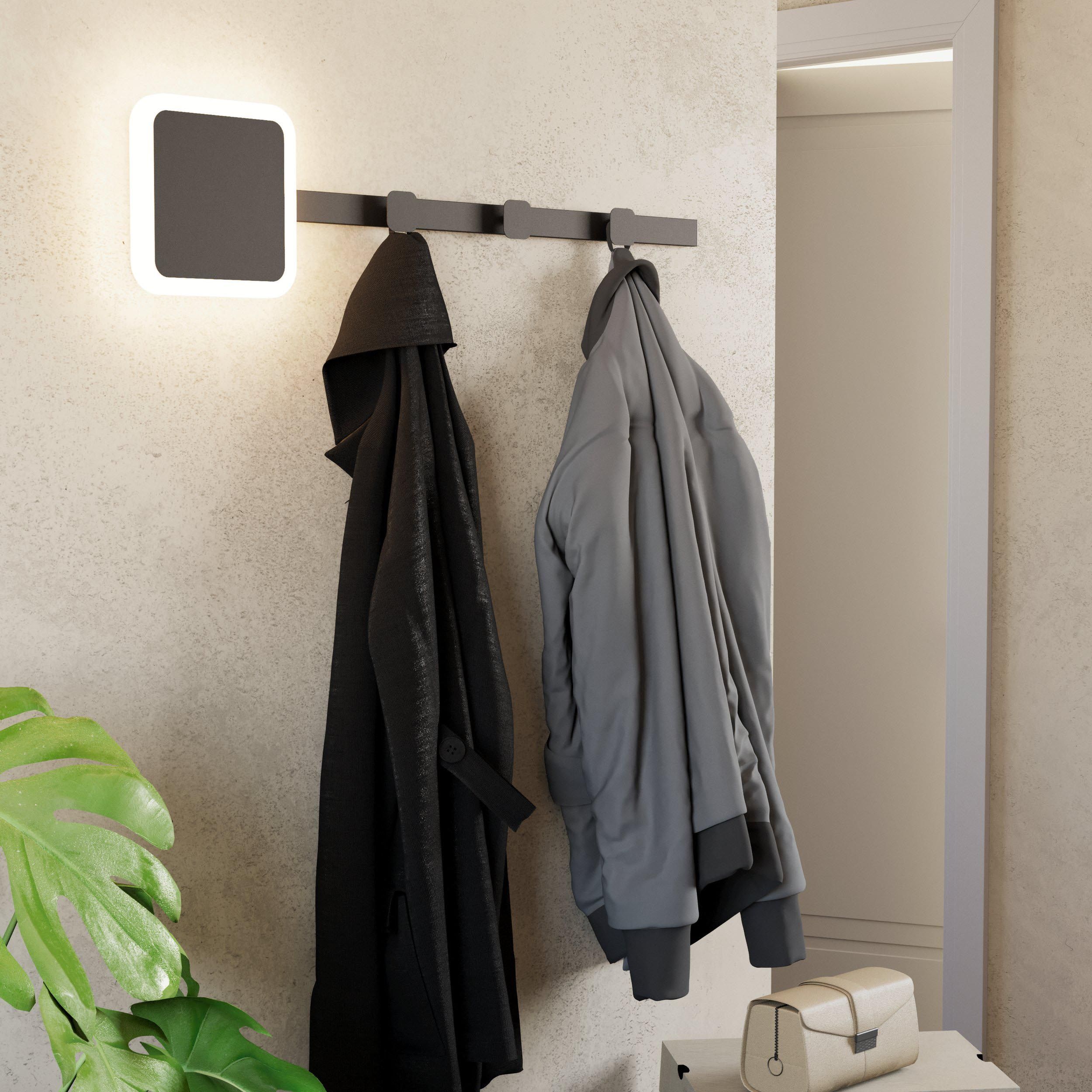 Applique LED CARTIGNANO noir L60,5cm