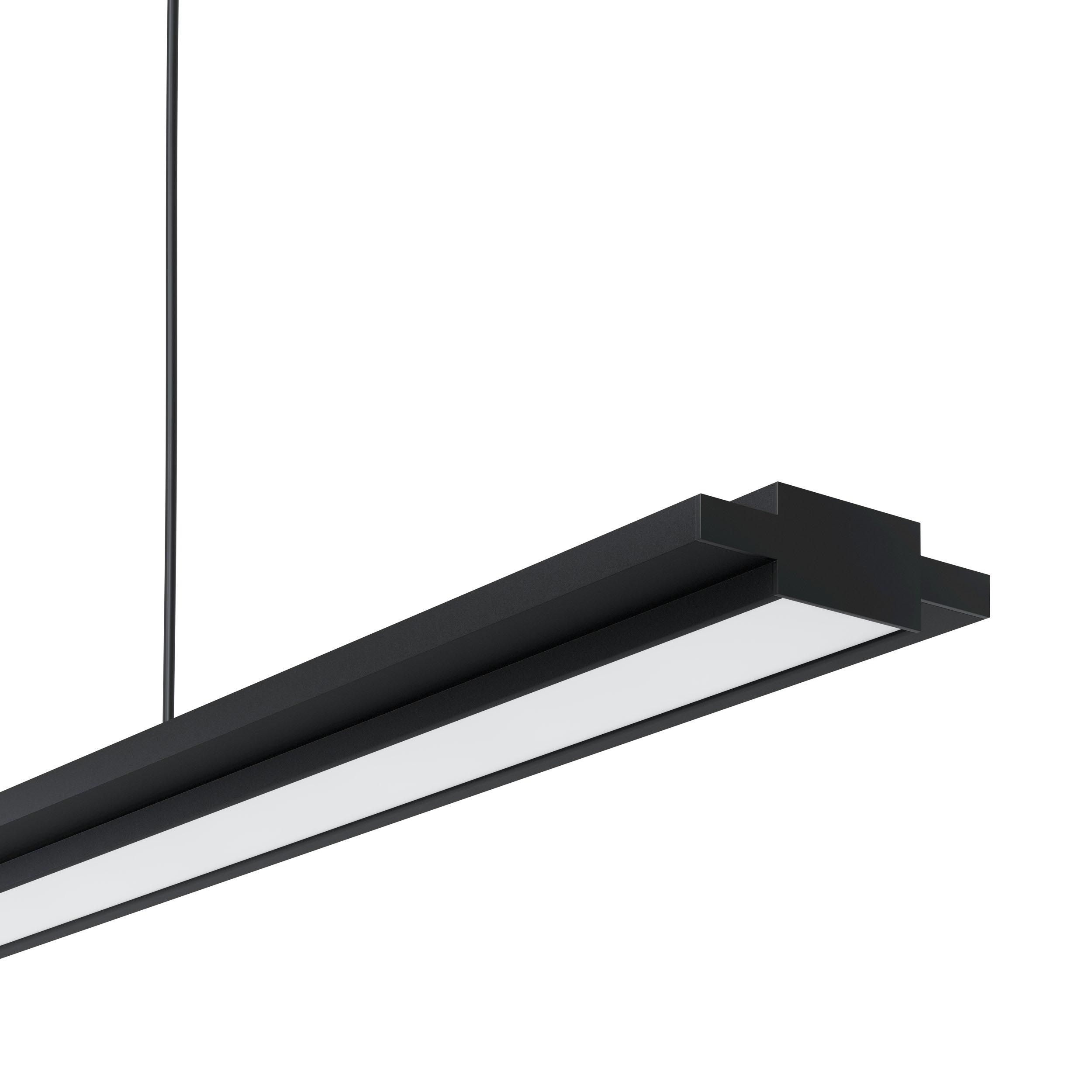 Suspension LED CAMBULOS noir L32cm