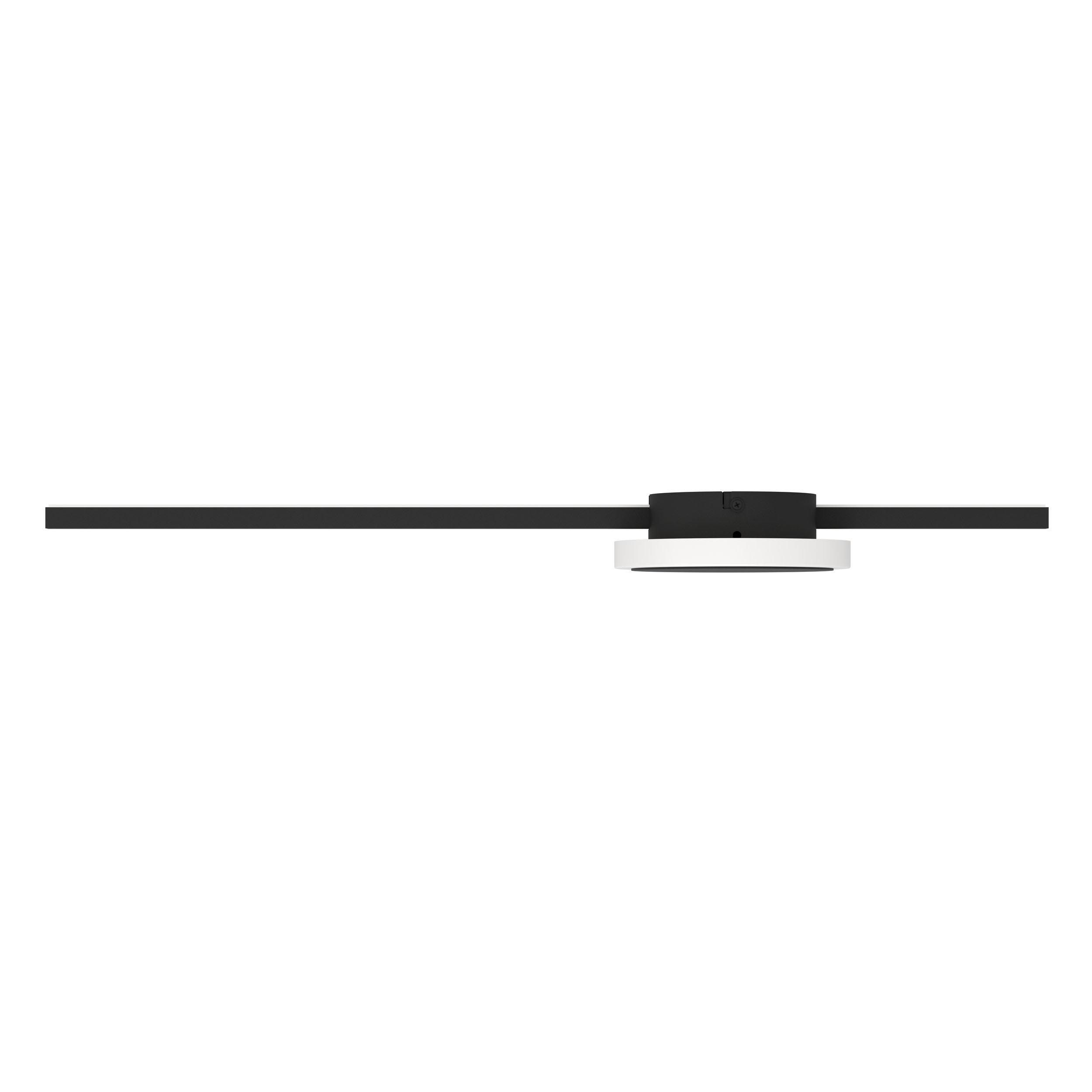 Plafonnier LED SARGINTO noir L59cm